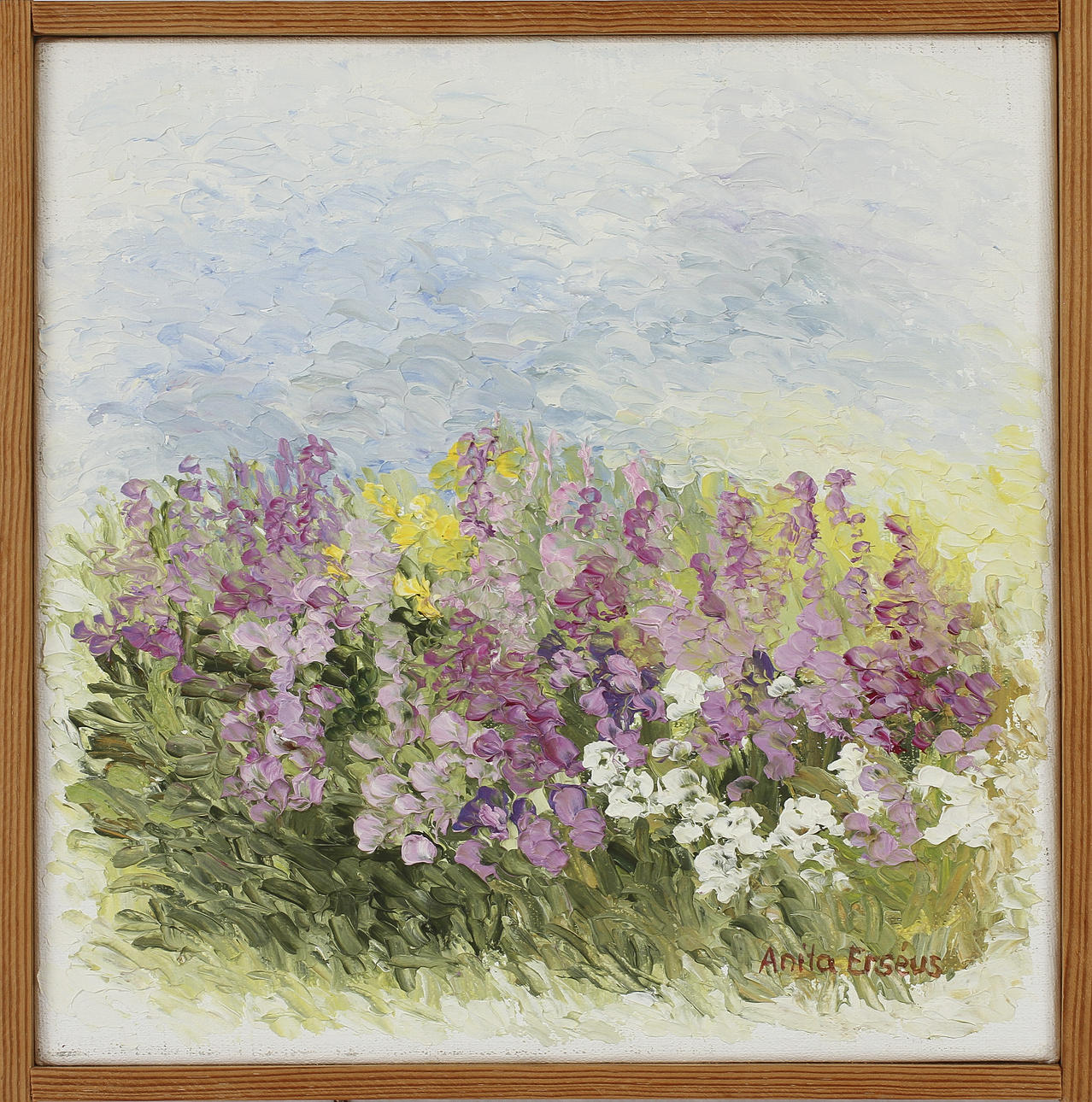 ANITA ERSÉUS, olja på duk, sign.