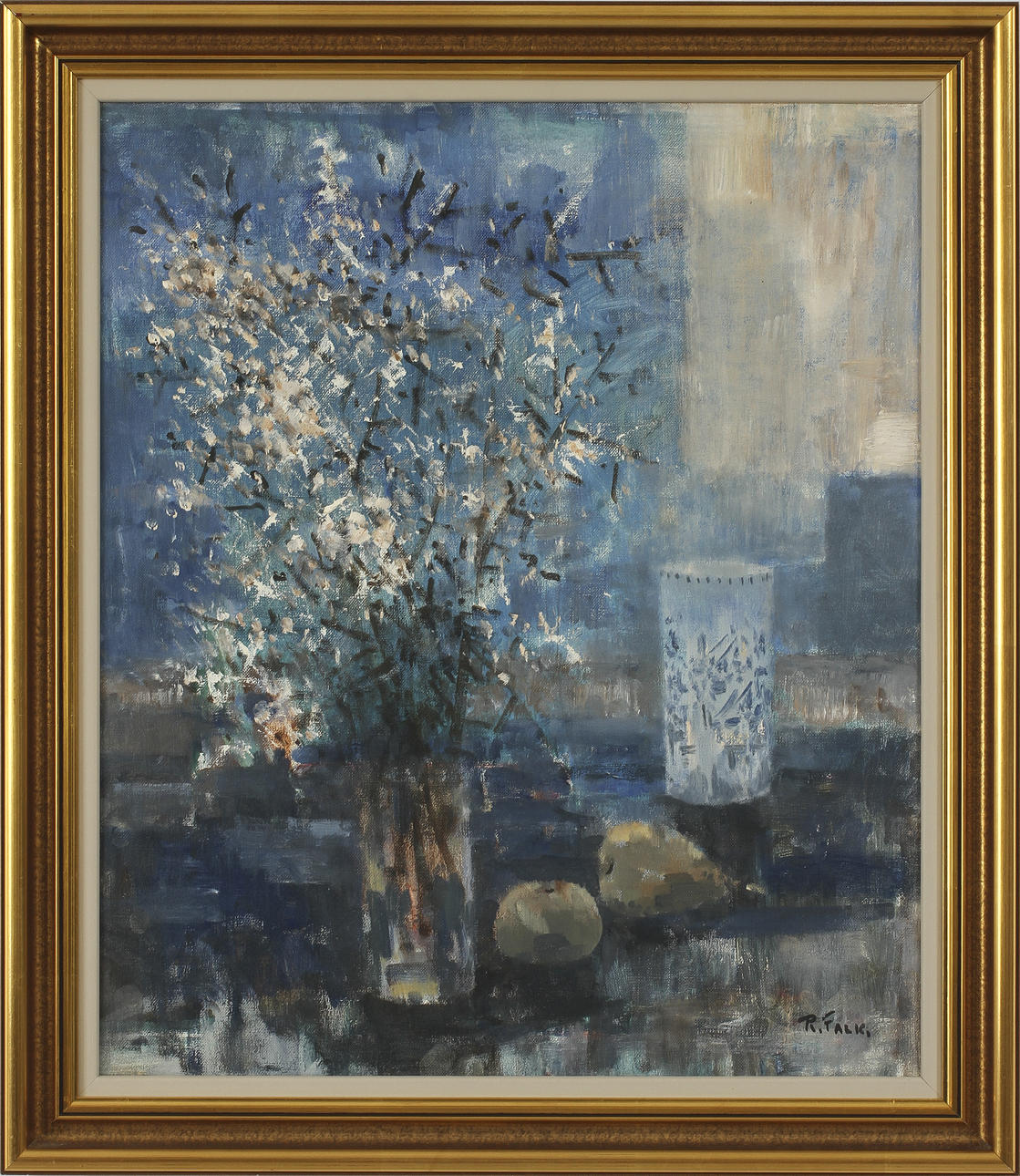 RAGNAR FALK. olja på duk, sign.