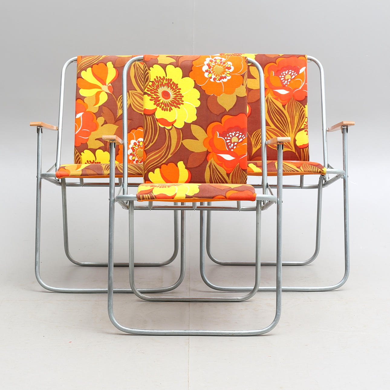 CAMPINGSTOLAR, 3 st, 1900-talets andra hälft.