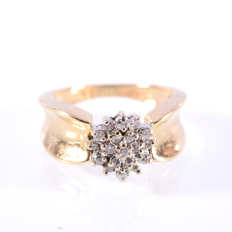 DIAMANTRING, 18K.