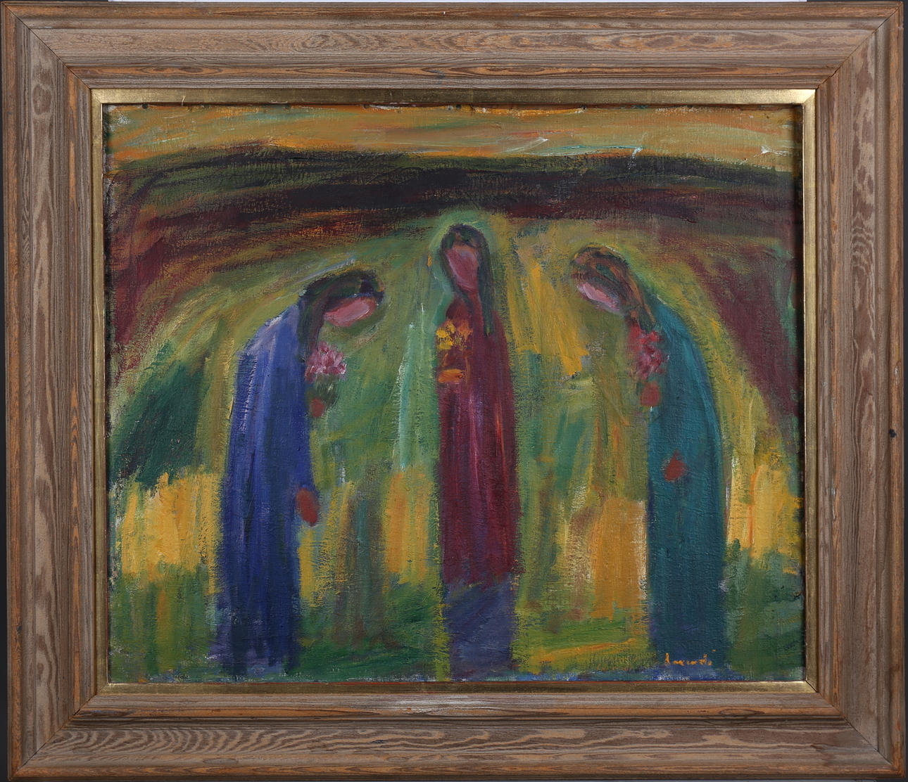 KURT CARENDI. Olja på duk, signerad.