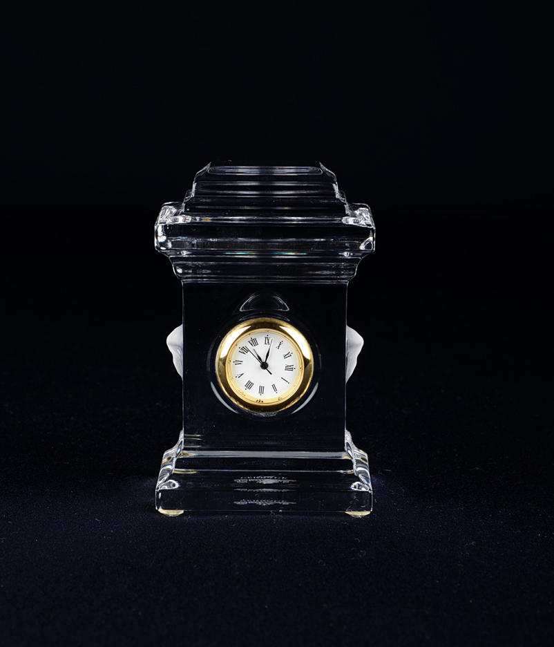 ROSENTHAL. VERSACE. "Treasury", small table clock.