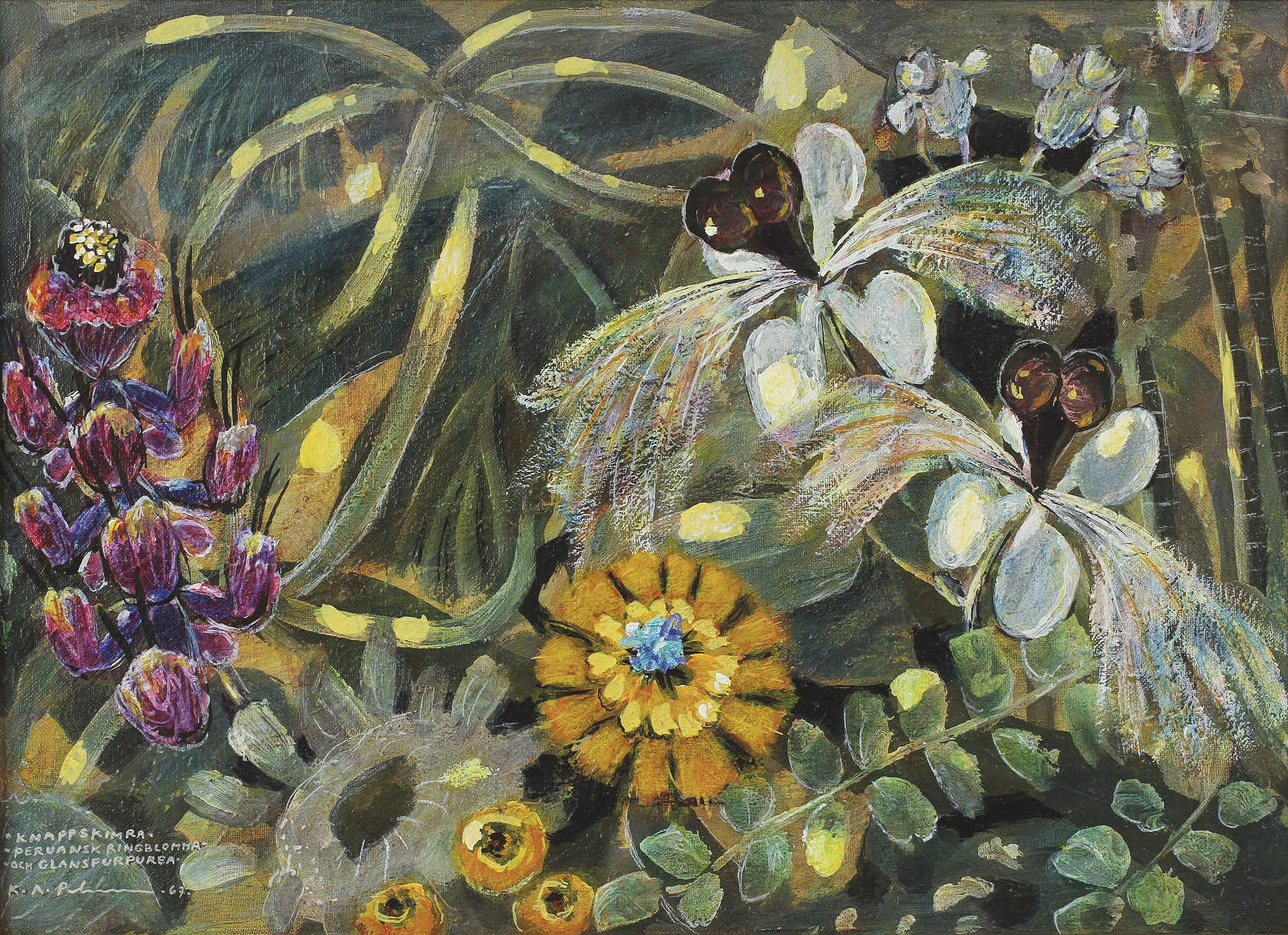 KARL-AXEL PEHRSON. olja på duk, signerad och daterad -67.