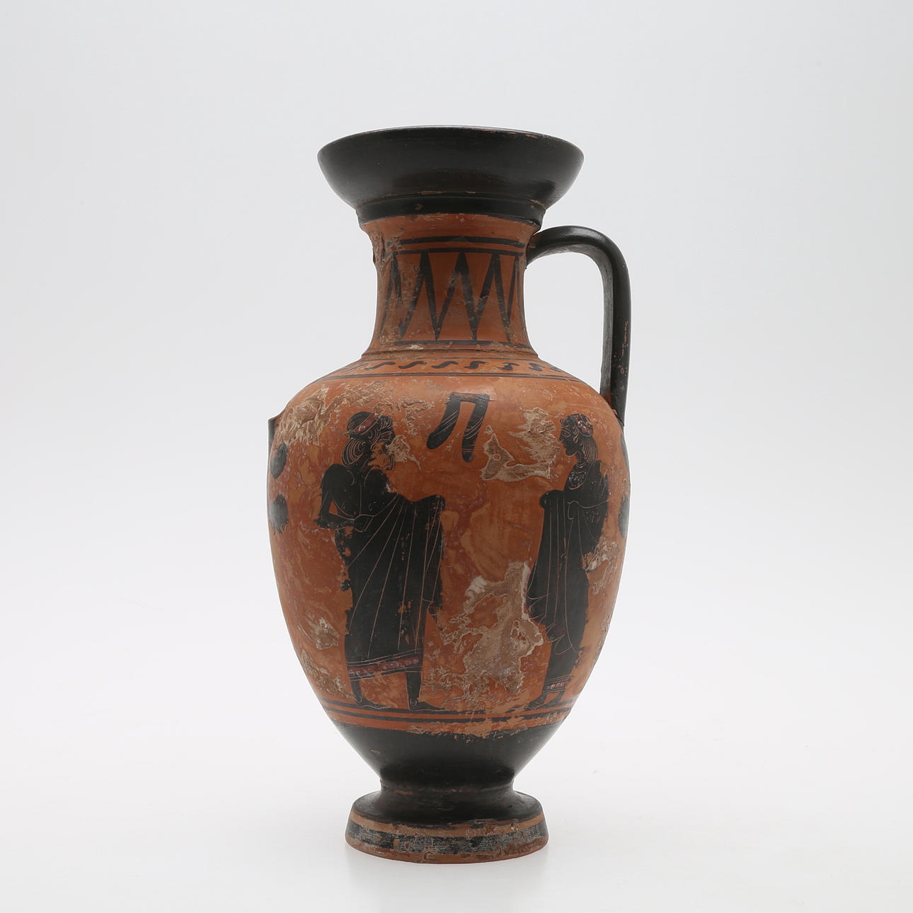 GRAND TOUR OBJECTS, ánfora griega, terracota.