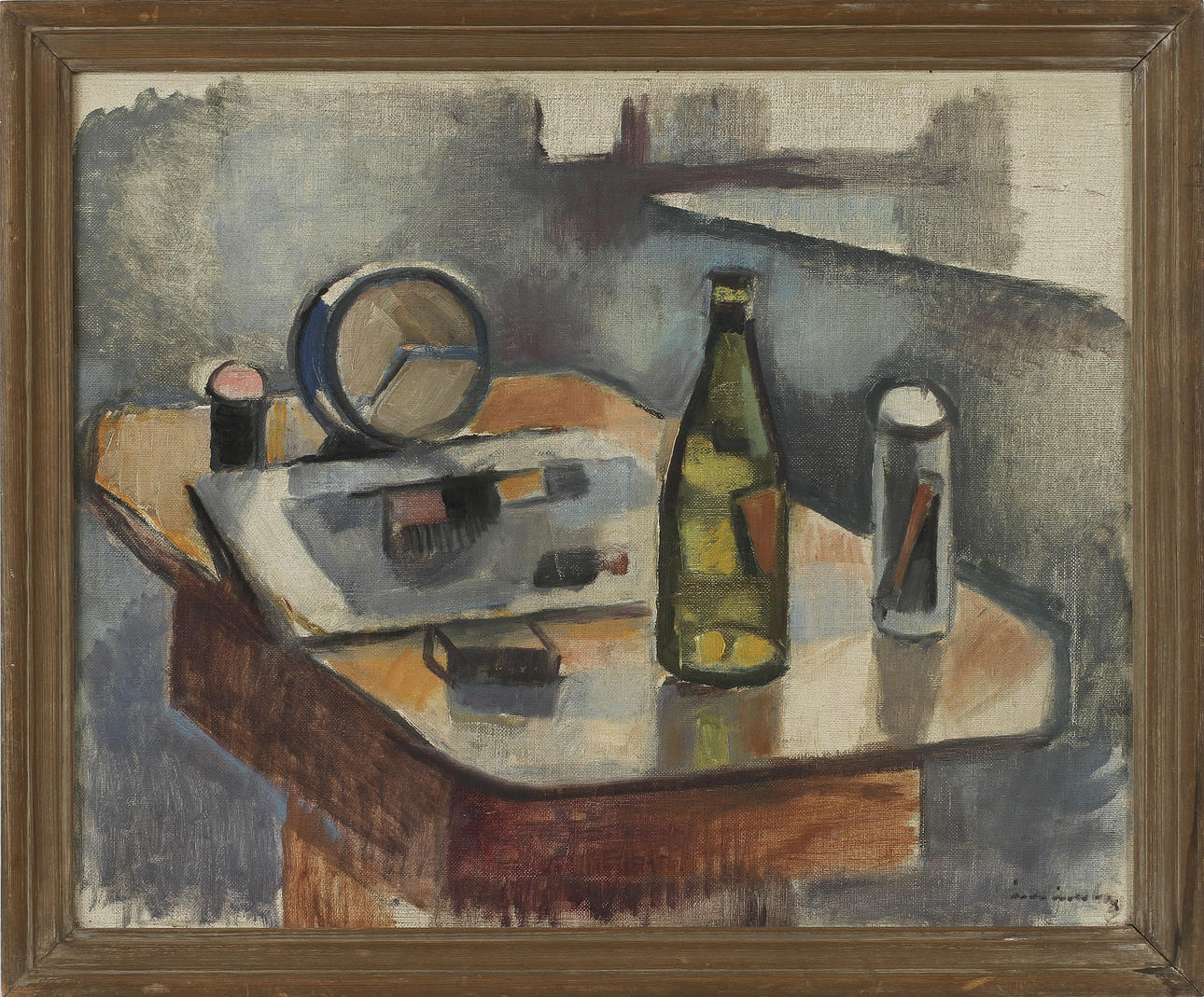 ÅKE WINNBERG. olja på duk, sign.