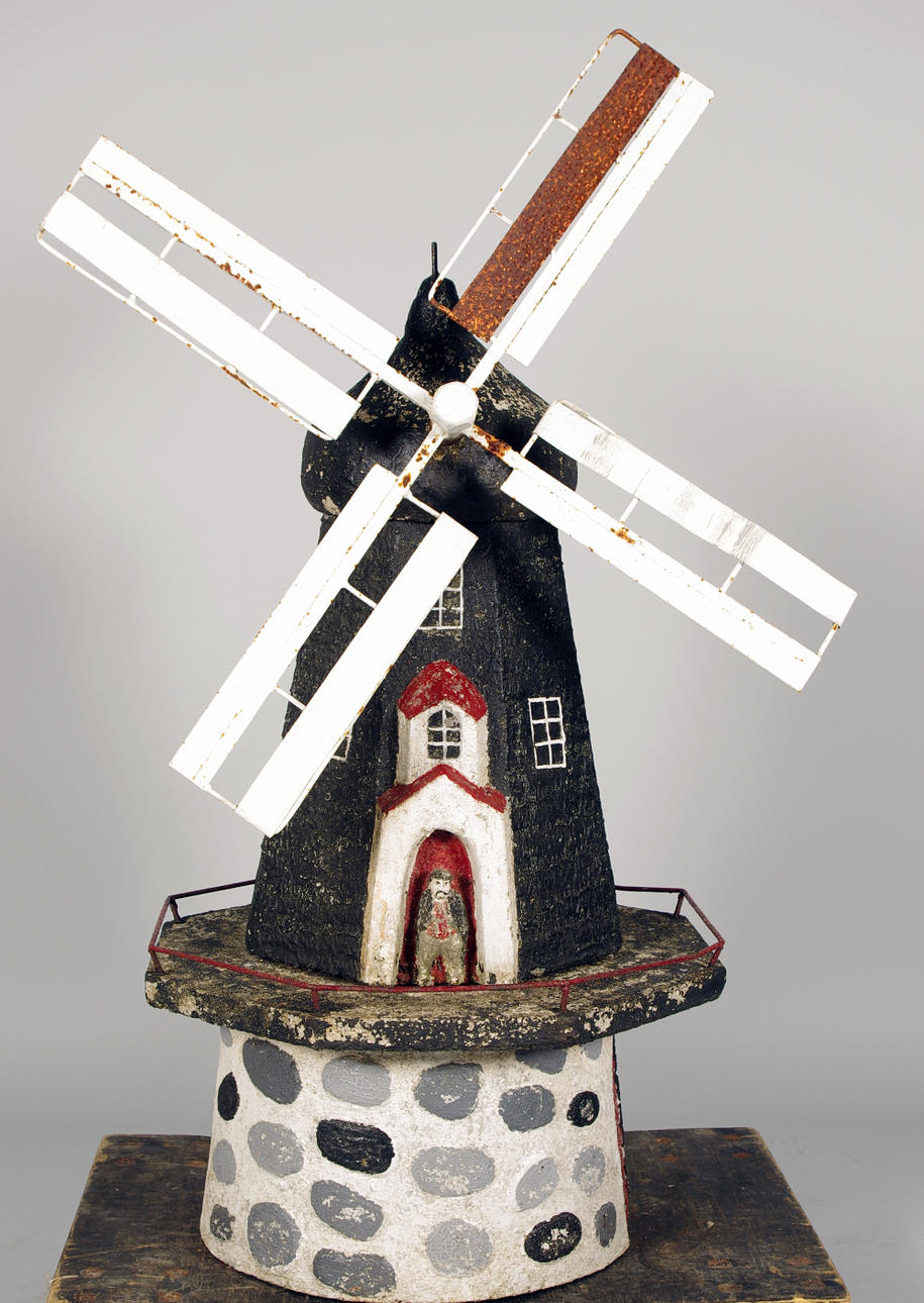 TRÄDGÅRDSSKULPTUR, "Mölla", 4-delad.