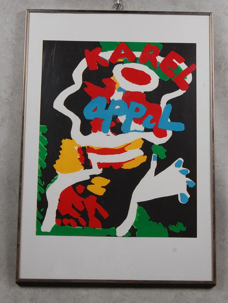 KAREL APPEL. 1921-2006, litografiskt tryck.