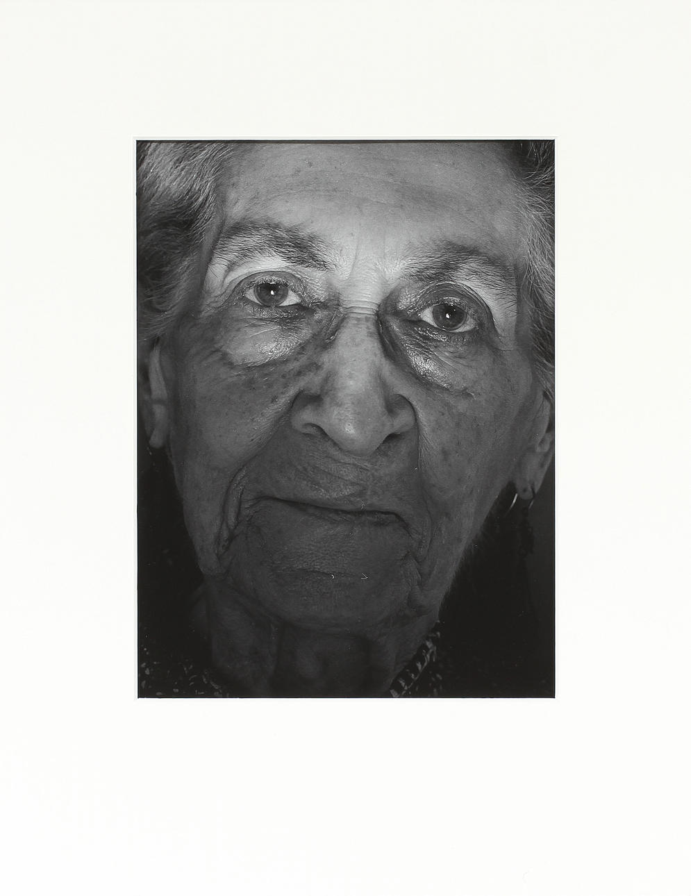 ANSEL ADAMS. silvergelatin, "Annette Rosenshine Sculpton San Francisco".