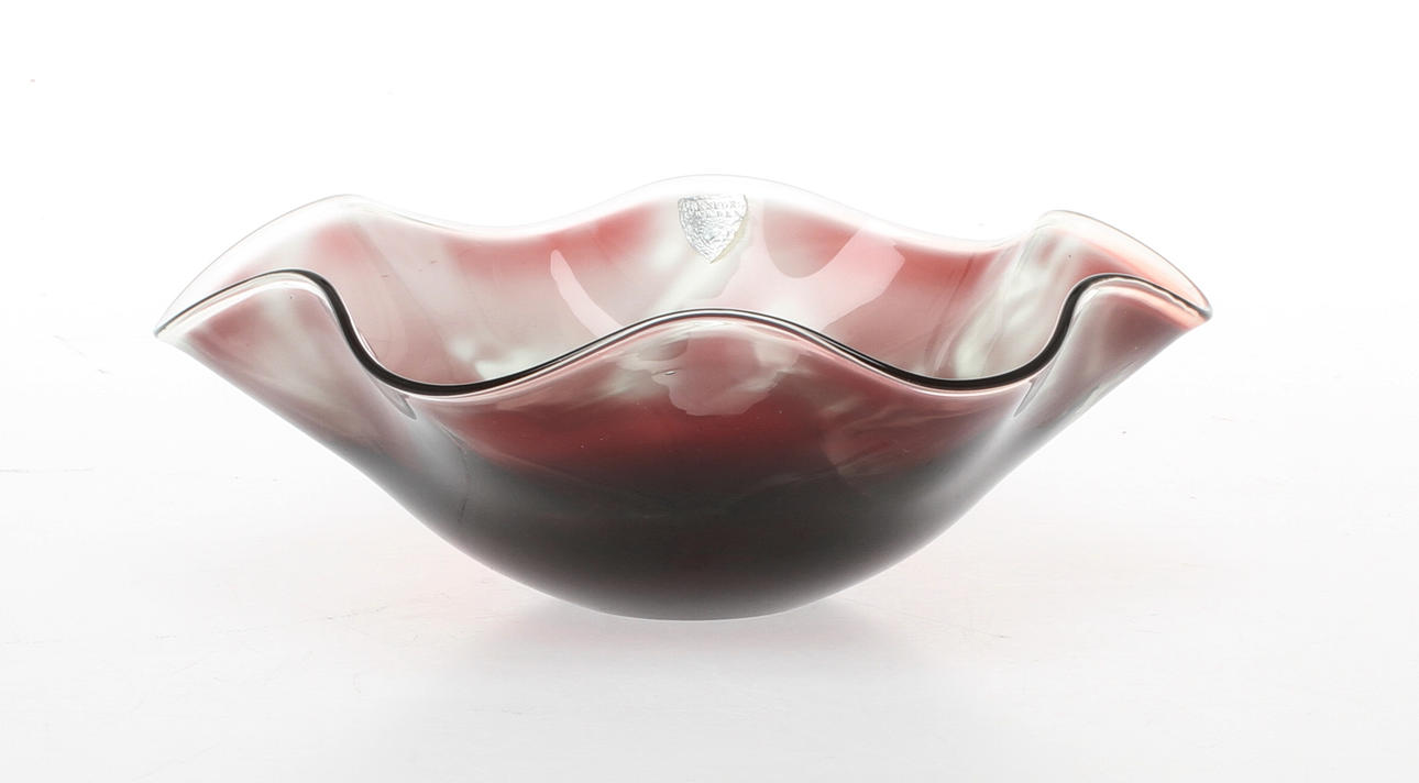 SKÅL, glas, "Kantara", Sven Palmqvist, Orrefors.