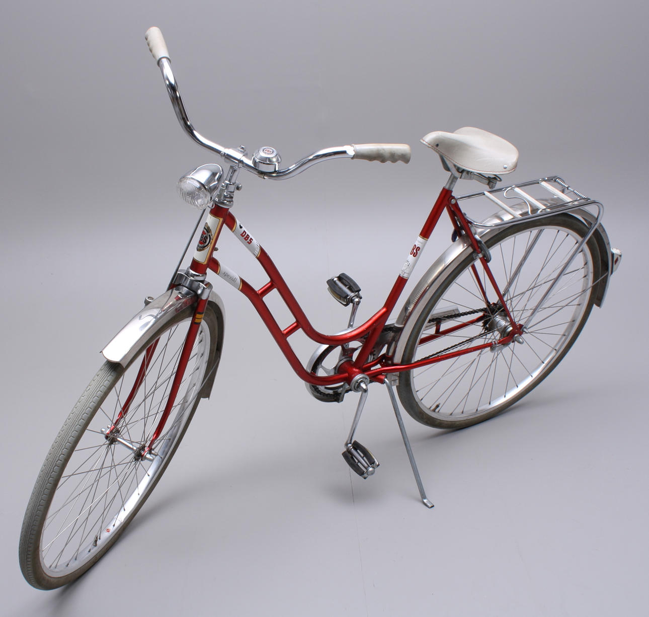DAMCYKEL, DBS Spesial, enväxlad, röd, 28 tum.