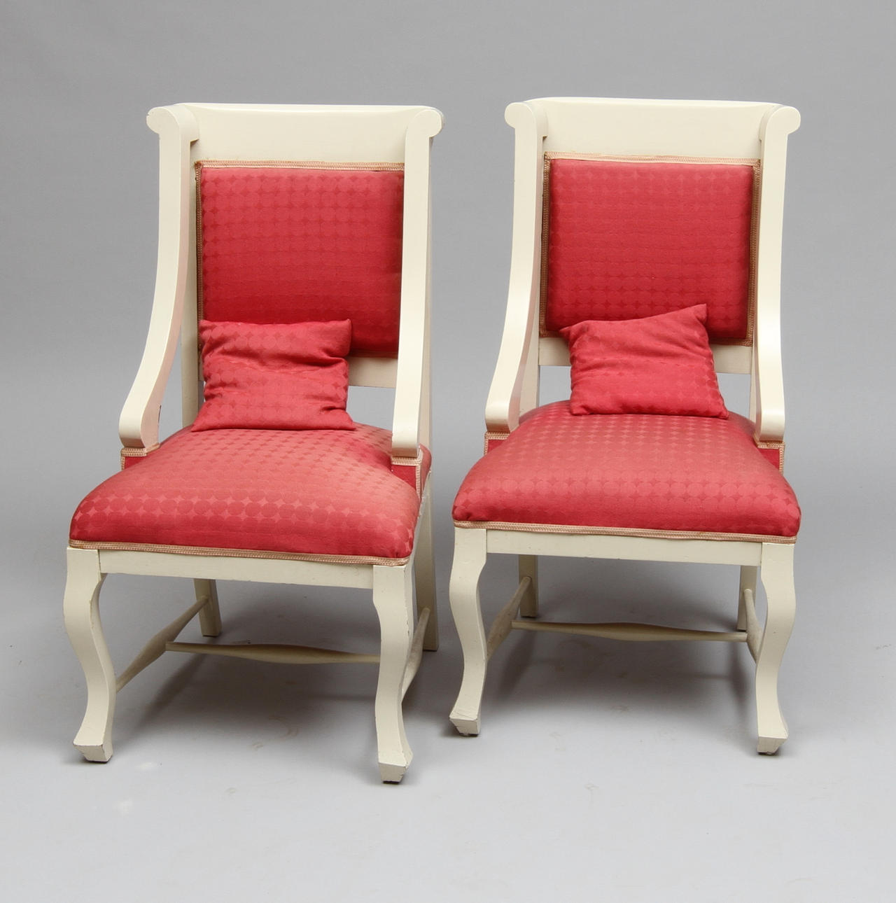 KARMSTOLAR, 1 par, jugend, tidigt 1900-tal.