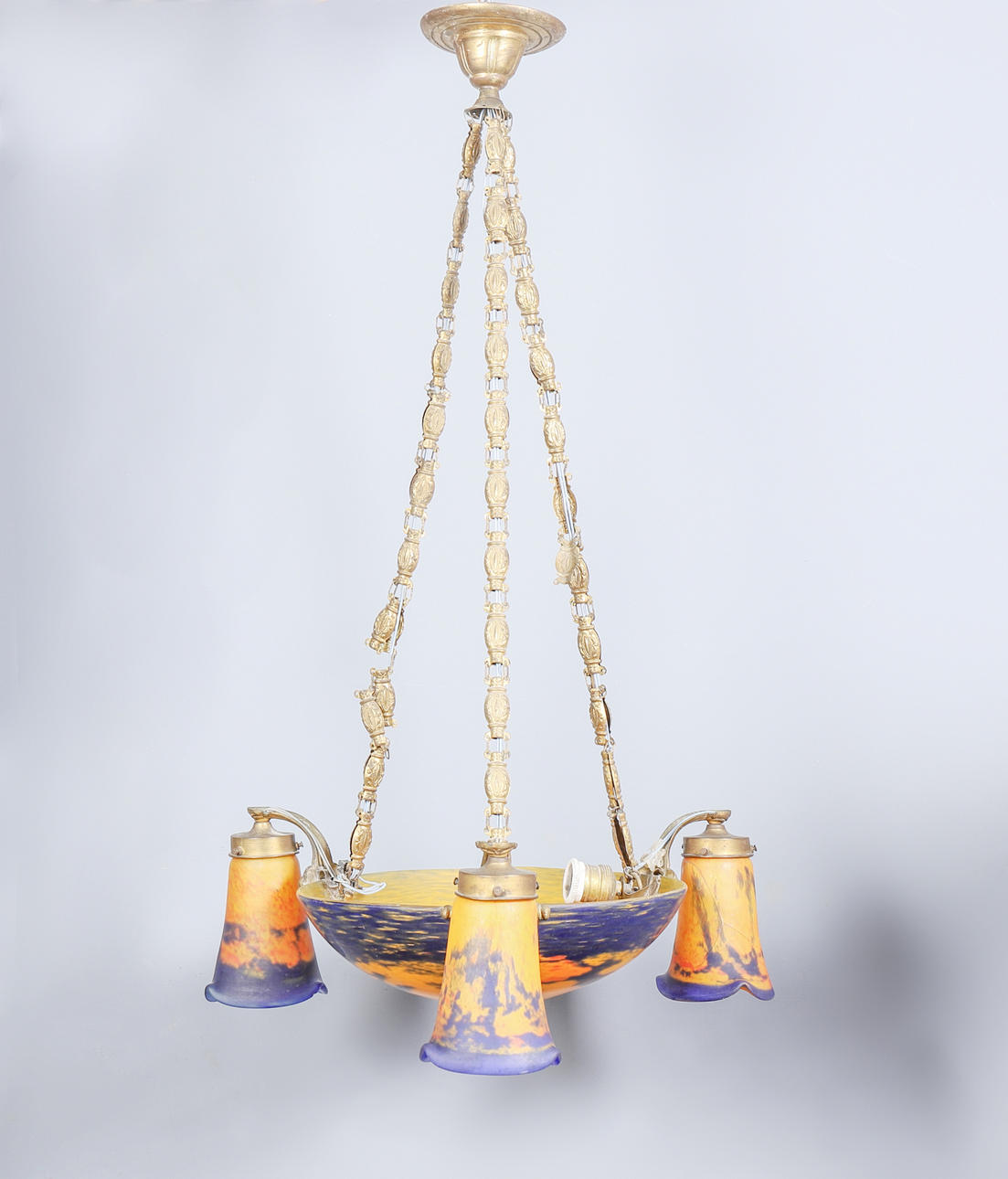 JEAN NOVERDY. Ceiling lamp.