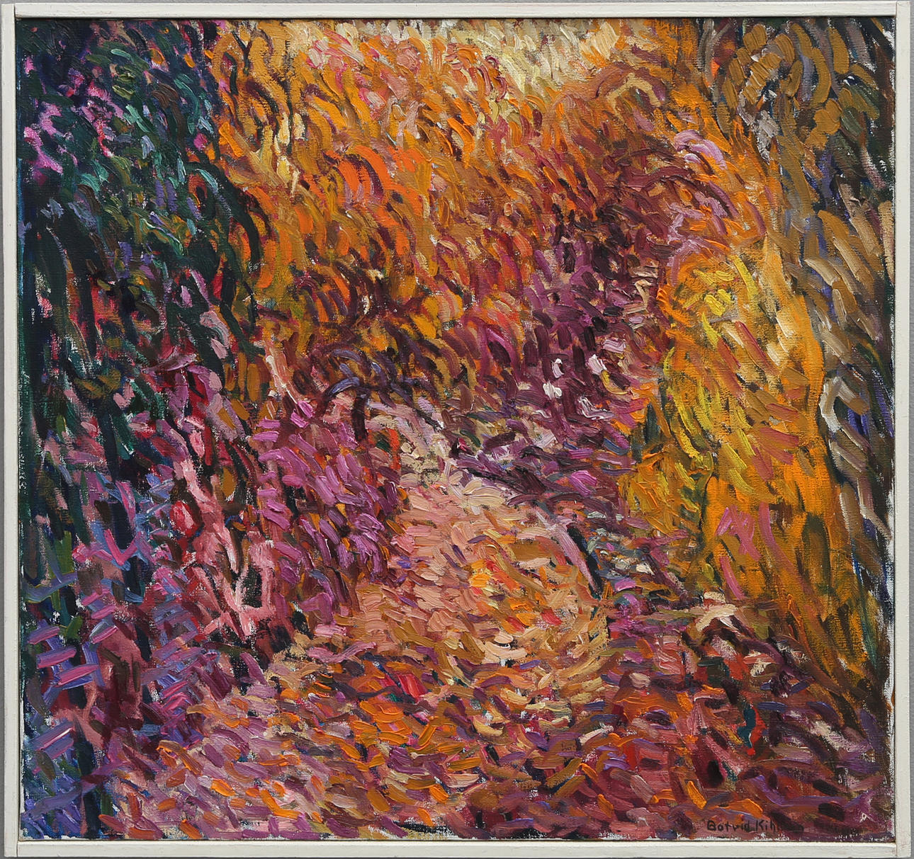 BOTVID KIHLMAN. "TRÄDGÅRDSSTIGEN".