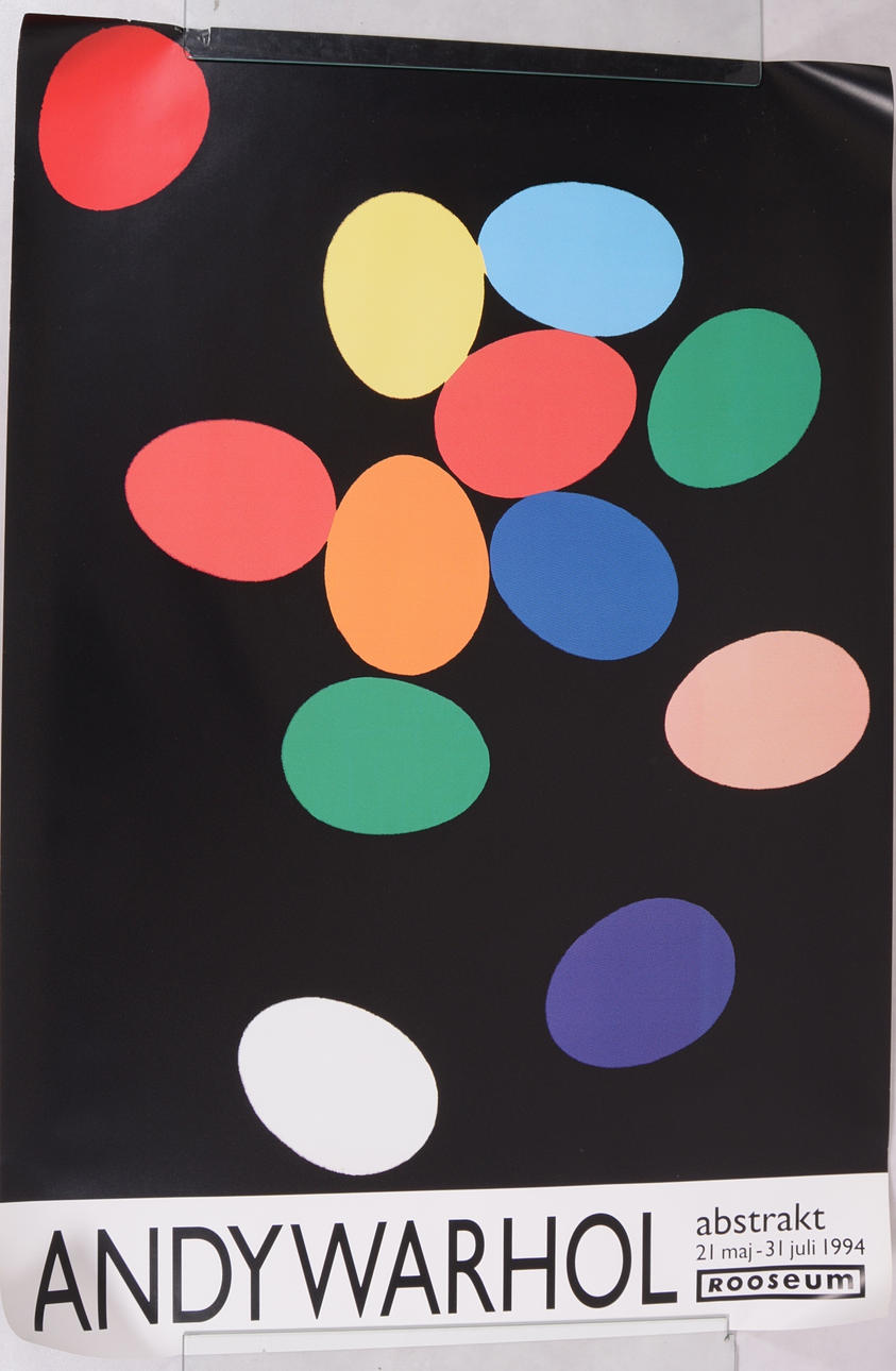 ANDY WARHOL. Screentryck, Rooseum, Malmö.