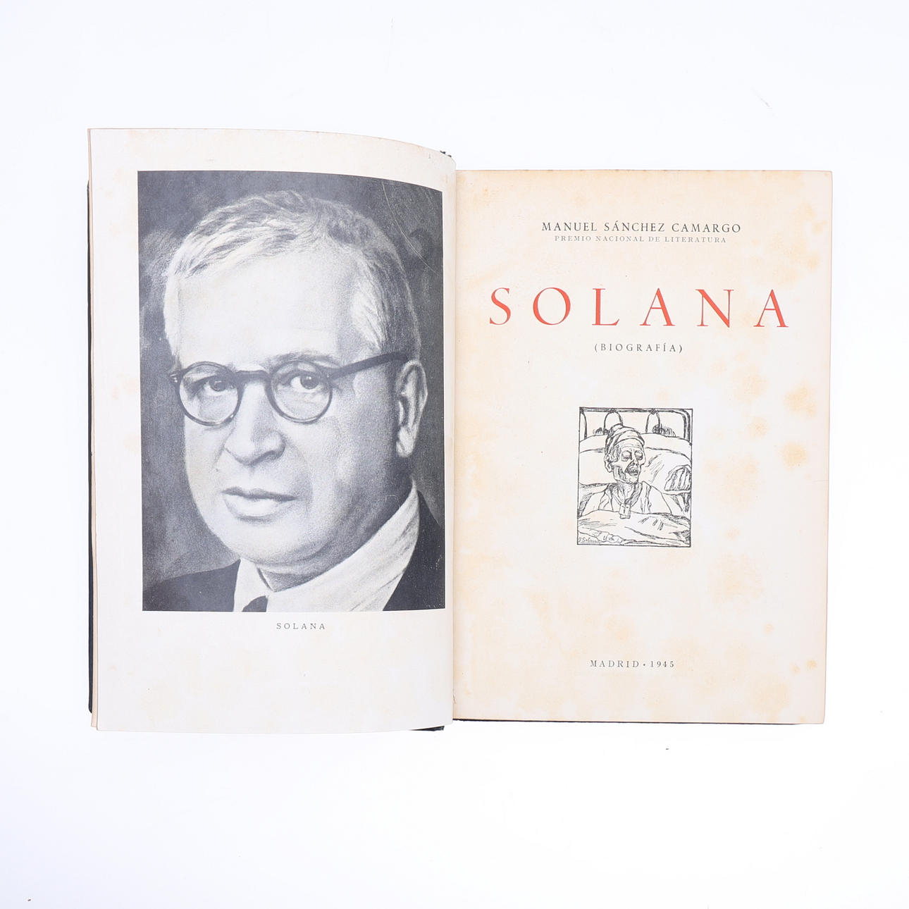 MANUEL SÁNCHEZ CAMARGO. "Solana".