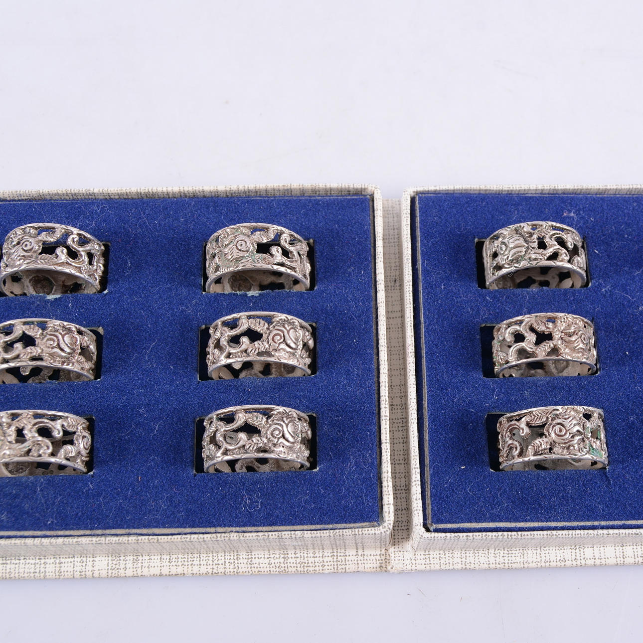 RINGAR, 12 st, silver, 1900-tal.