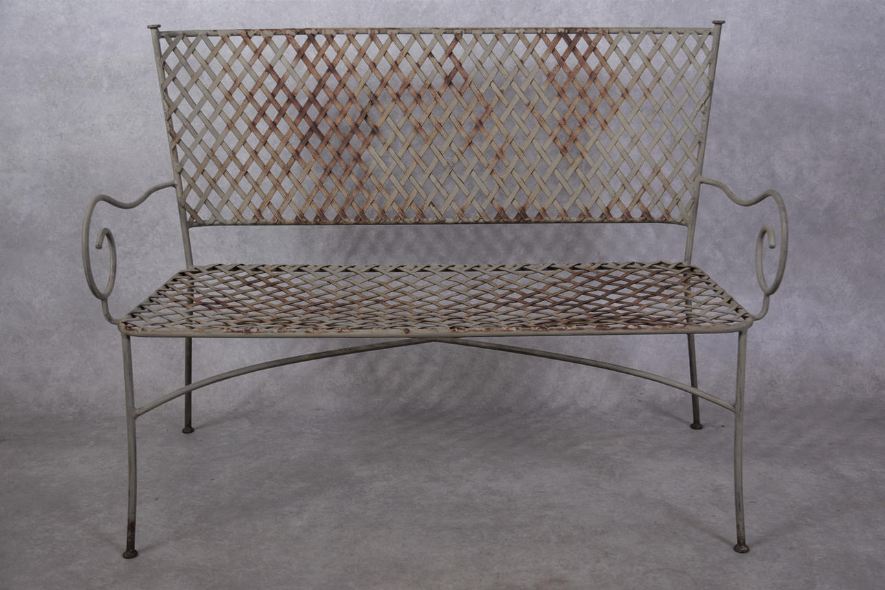 TRÄDGÅRDSSOFFA smide.