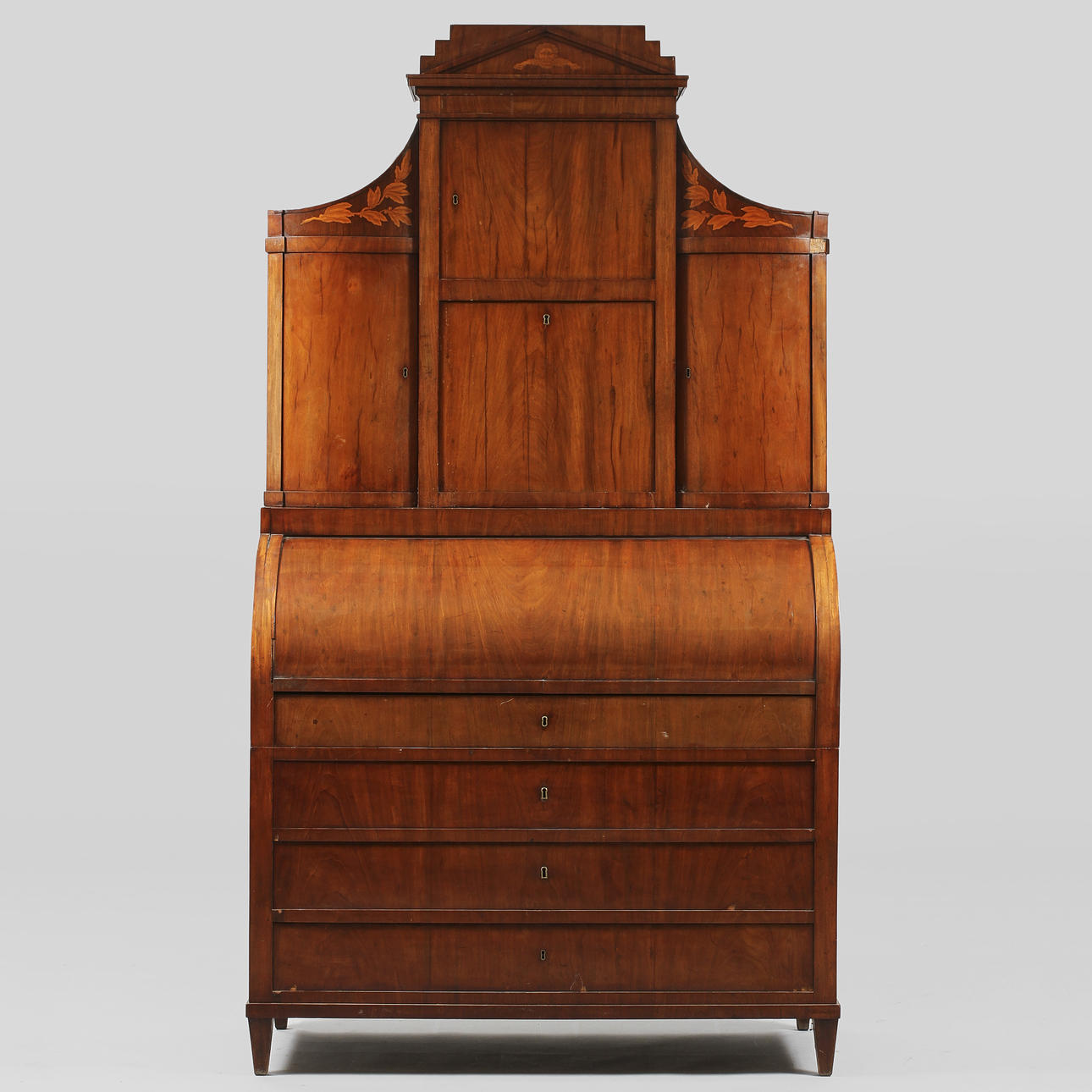 RULLKLAFFSEKRETÄR, empire, troligen Danmark 1800-talets förra hälft.