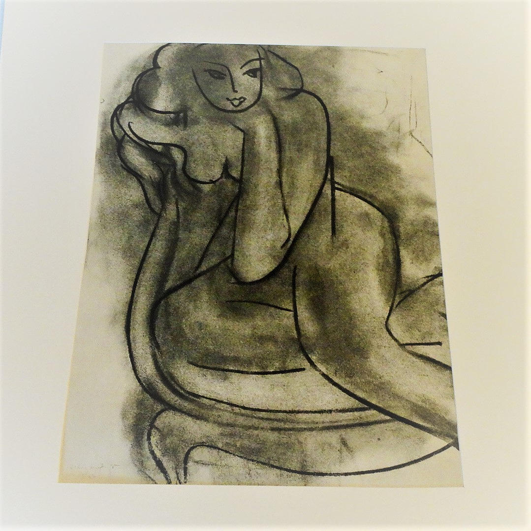 HENRI MATISSE: Heliogravure, 1958.