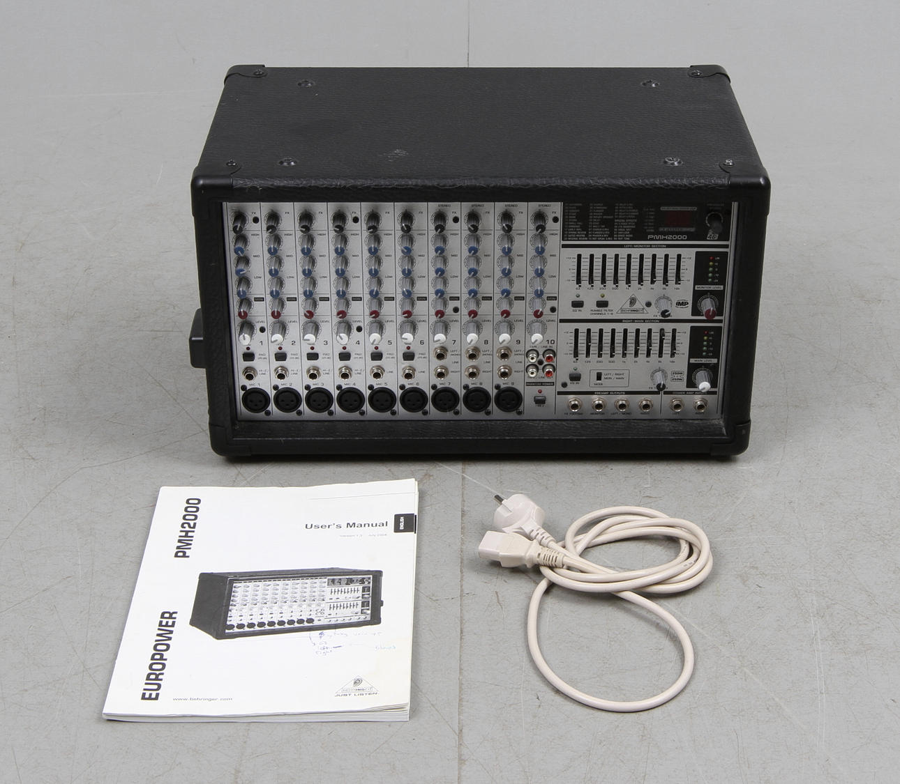 POWERMIXER, PMX2000, Behringer.