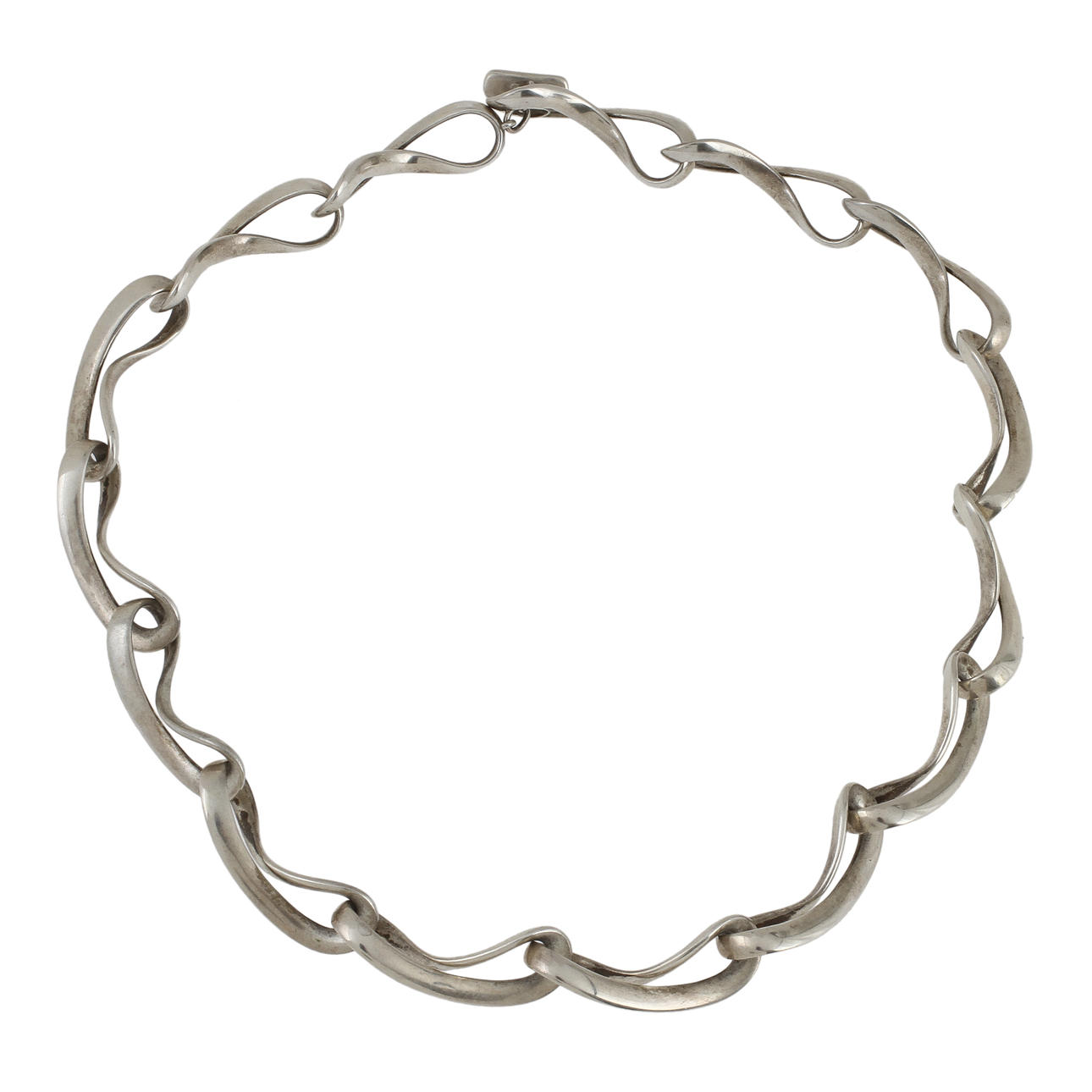 COLLIER, sterlingsølv "Infinity" Regitze Overgaard, Georg Jensen, Danmark.