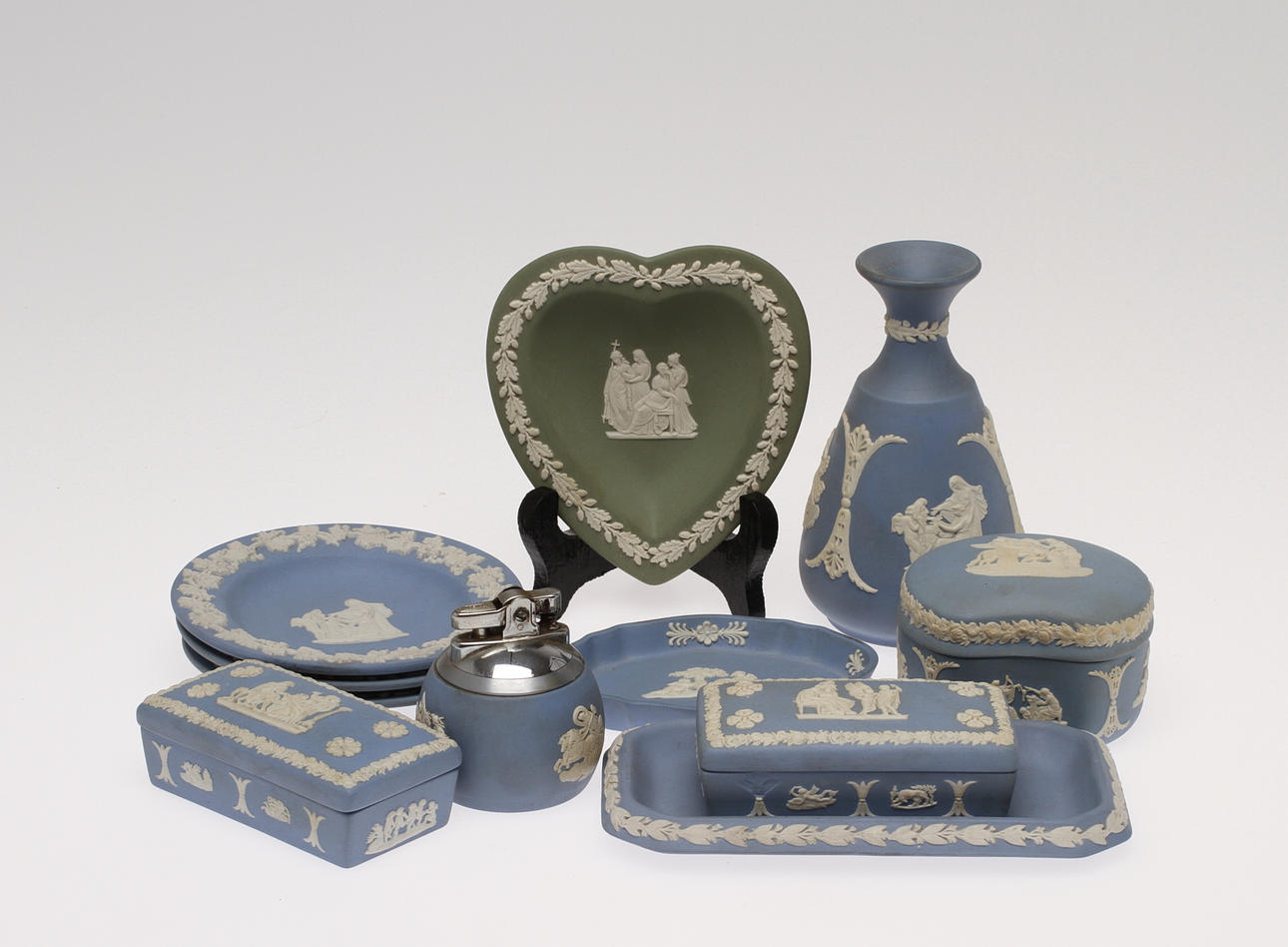 PARTI KERAMIK, 11 delar, Wedgwood England.