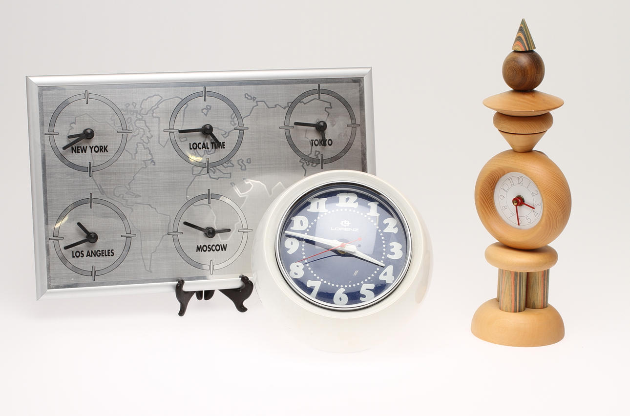 PARTI KLOCKOR och UR, 3 delar.