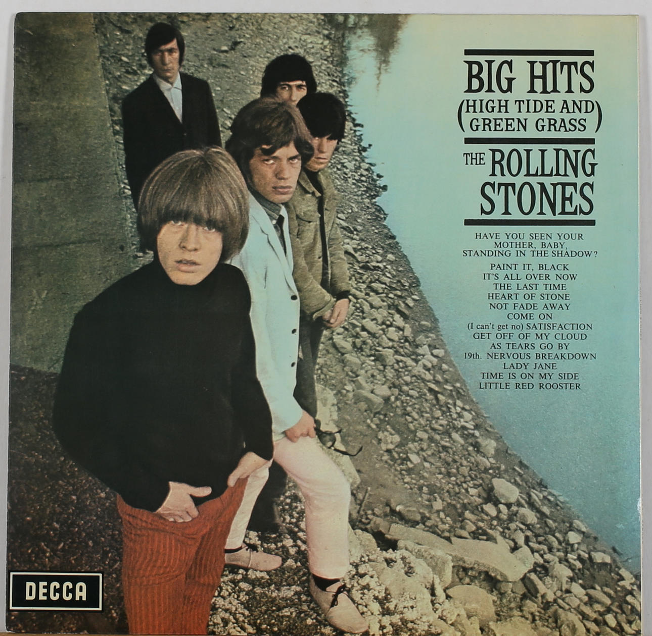 ROLLING STONES. Big Hits (High Tide and Green Grass), engelska utgåvan 1966.