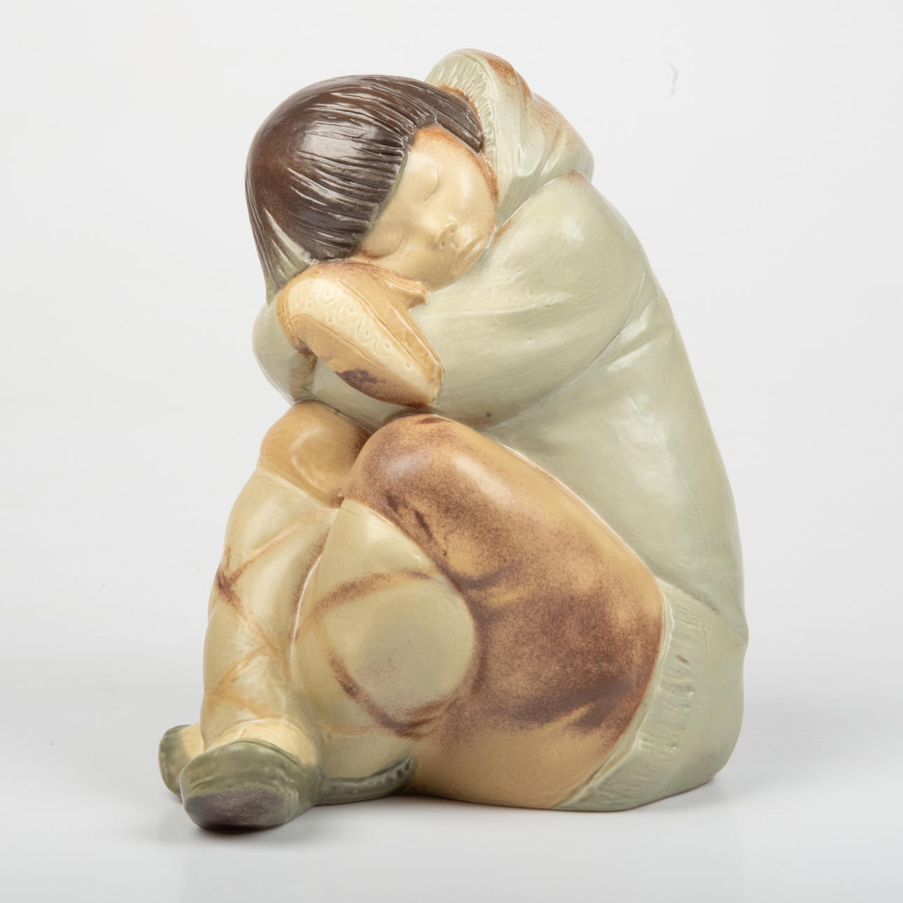 FIGURIN, eskimå, Lladro.