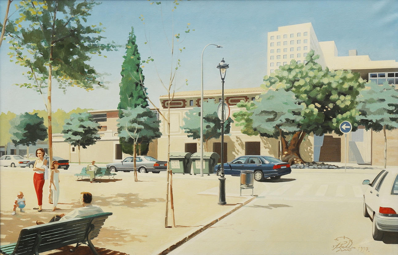 ENRIQUE LLADÓ (BARCELONA, 1958). Can Roses Square.