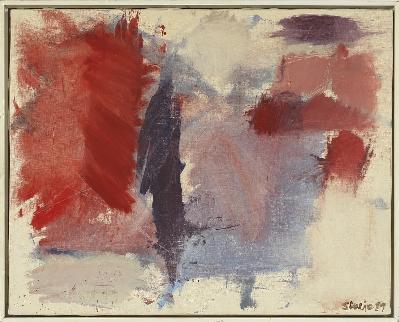 RAY STALJE, olja på duk, sign o dat 89.