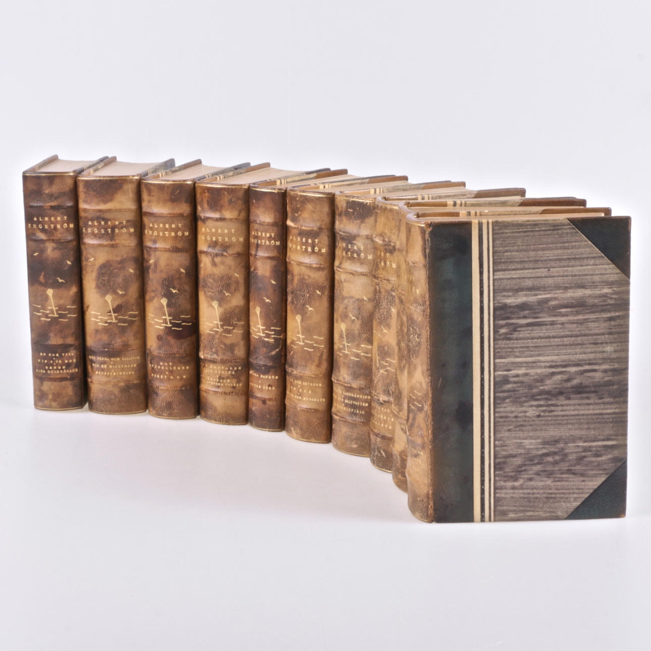 BÖCKER, 10 st. Albert Engström, Albert Bonnier, 1946.