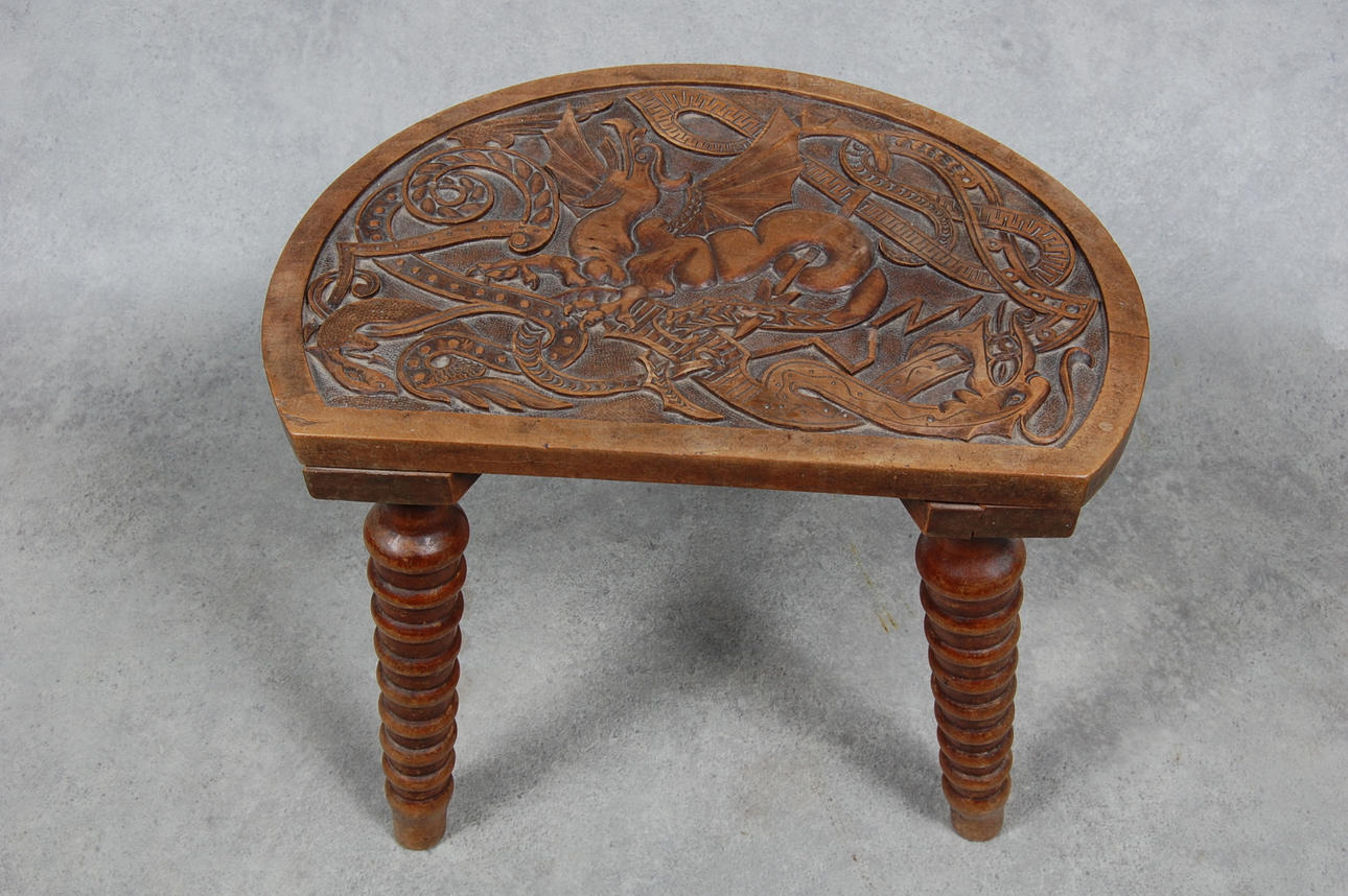 PALL, rikt skuren , 18-1900-tal.