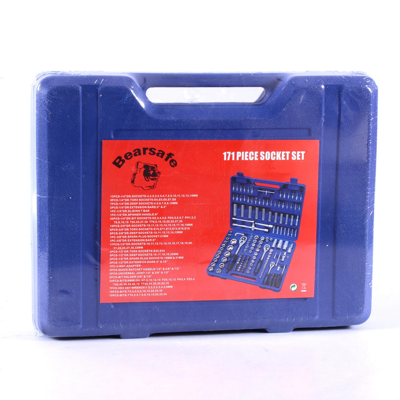 HYLSNYCKELSATAS, 171-delar, Bearsafe.