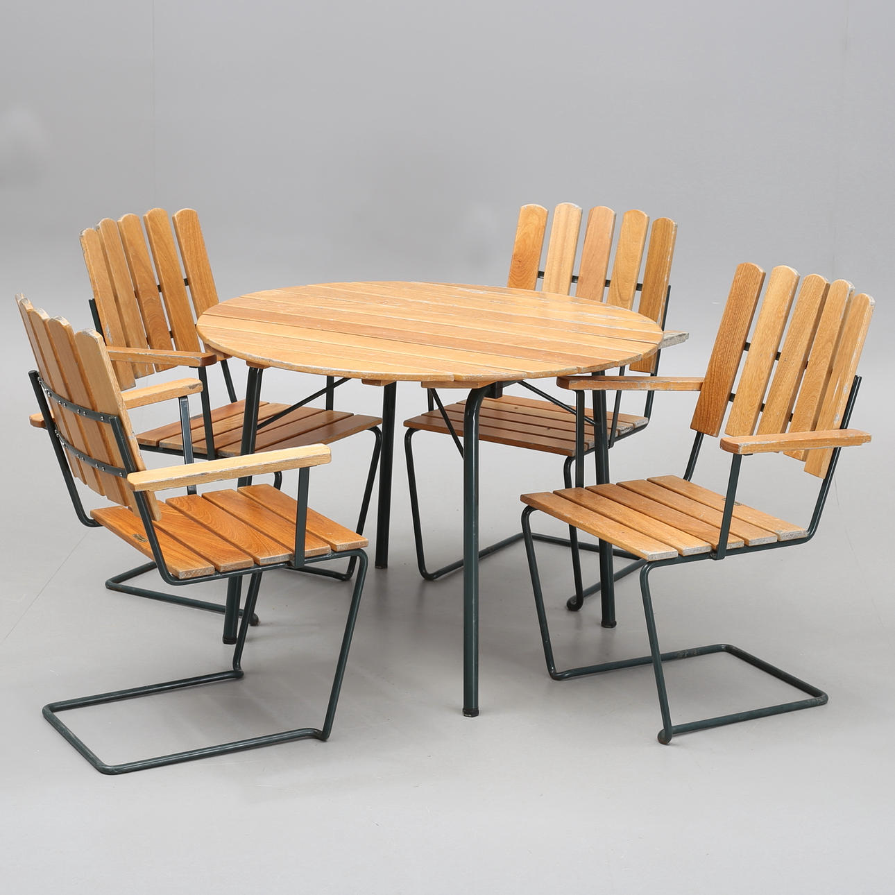 TRÄDGÅRDSMÖBEL, 5 delar, Grythyttan Original, 1900/2000-tal.