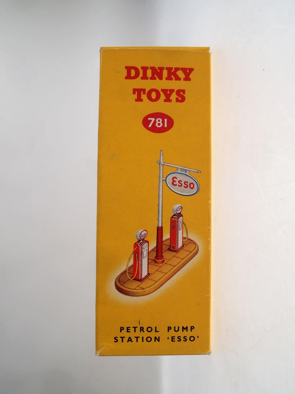 DeAgostini - Station-service Esso 2 Pompes - Dinky Toys 49D - Réplique Ancienne Pour Collectionneur