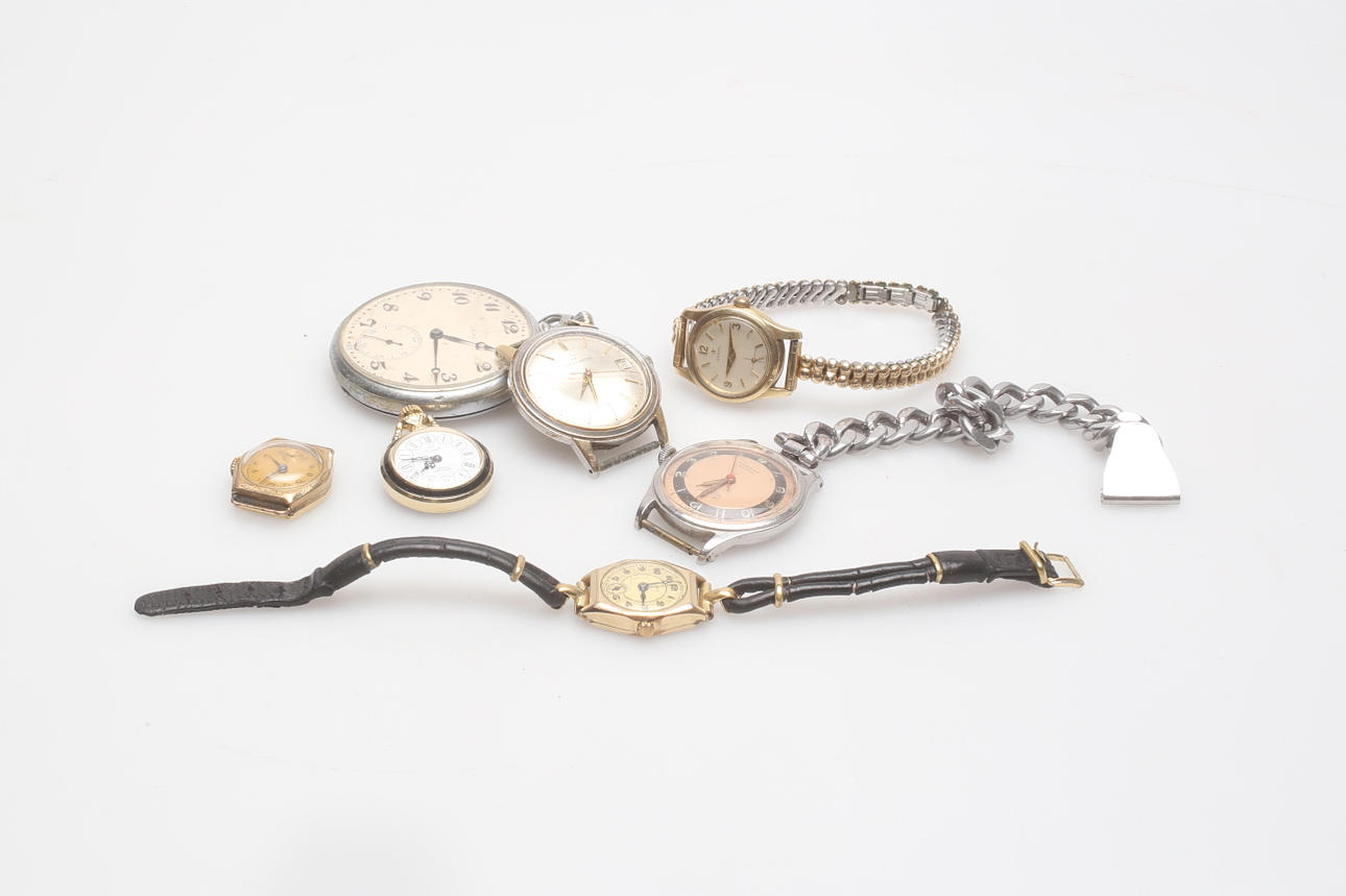 POCKET AND BRACELET WATCH.