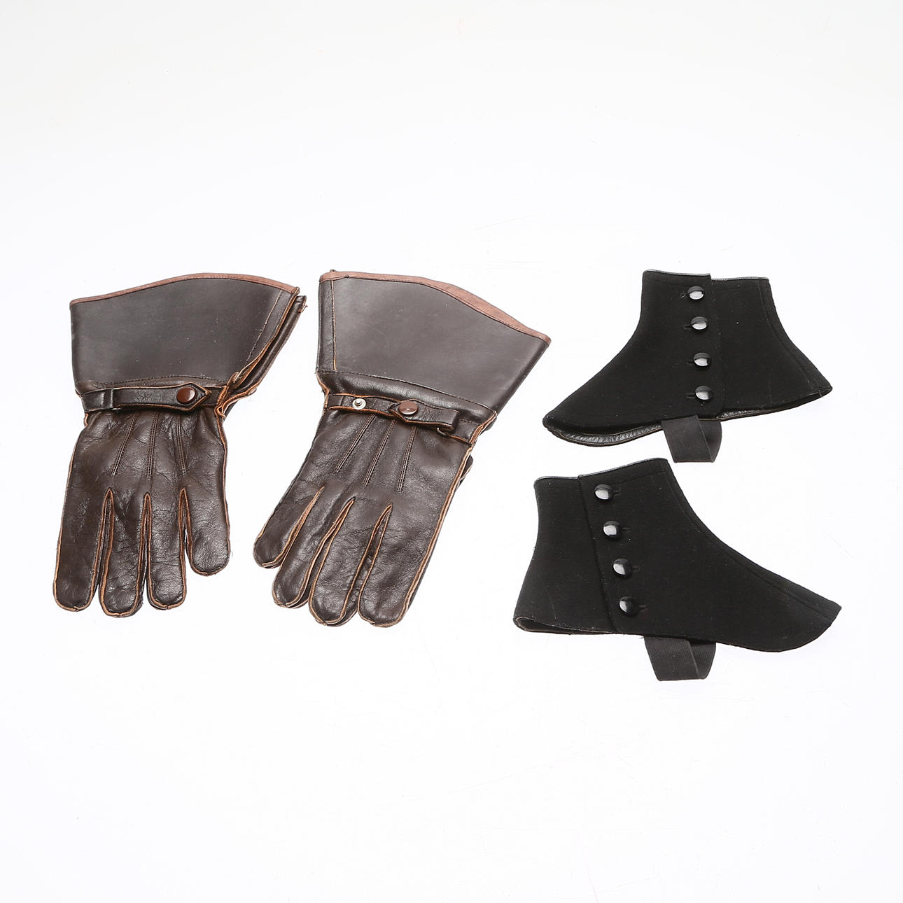 MOTOR GLOVES and DAMASKS, 1900s.