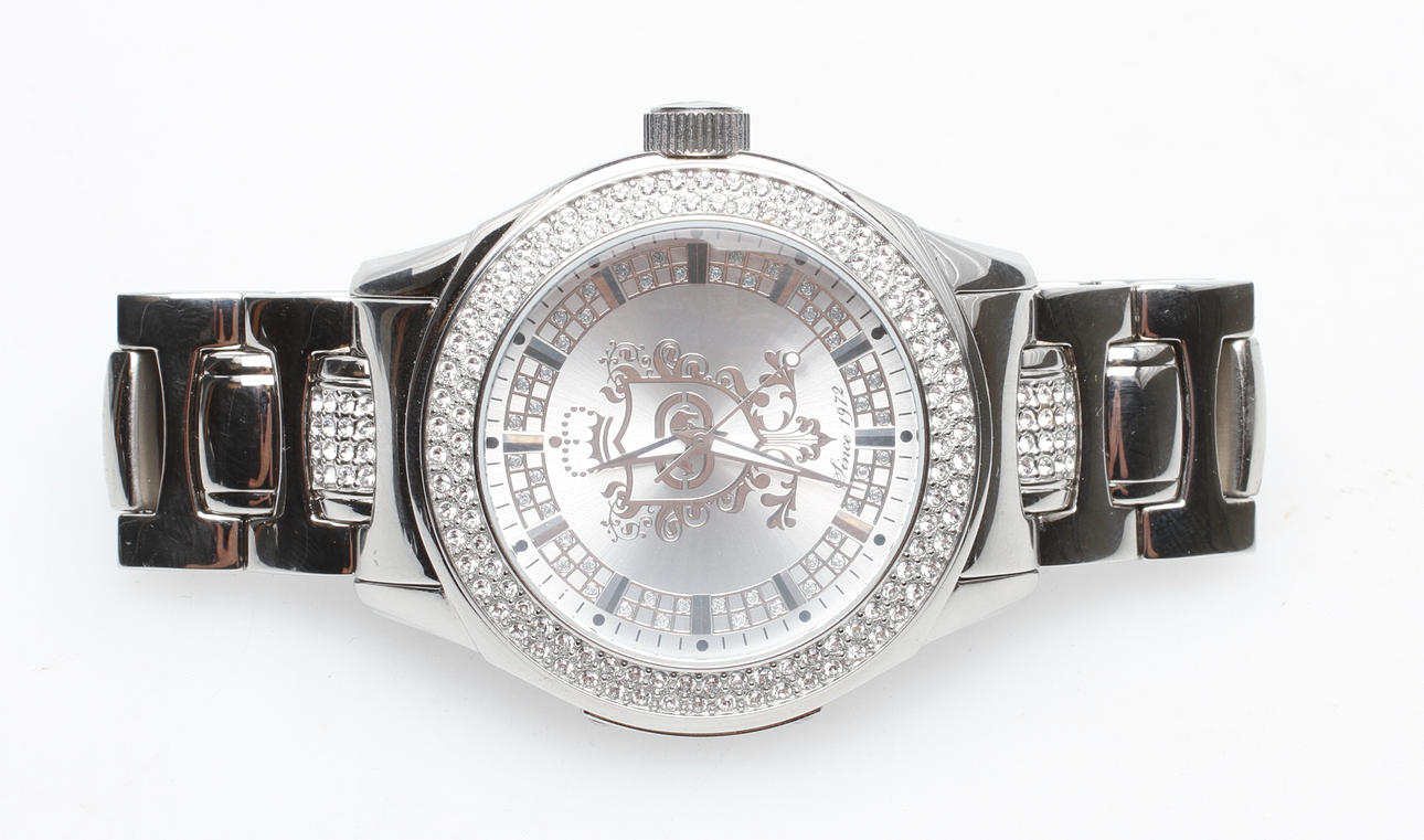 ARMBANDSUR, MARC ECKÖ, stål.