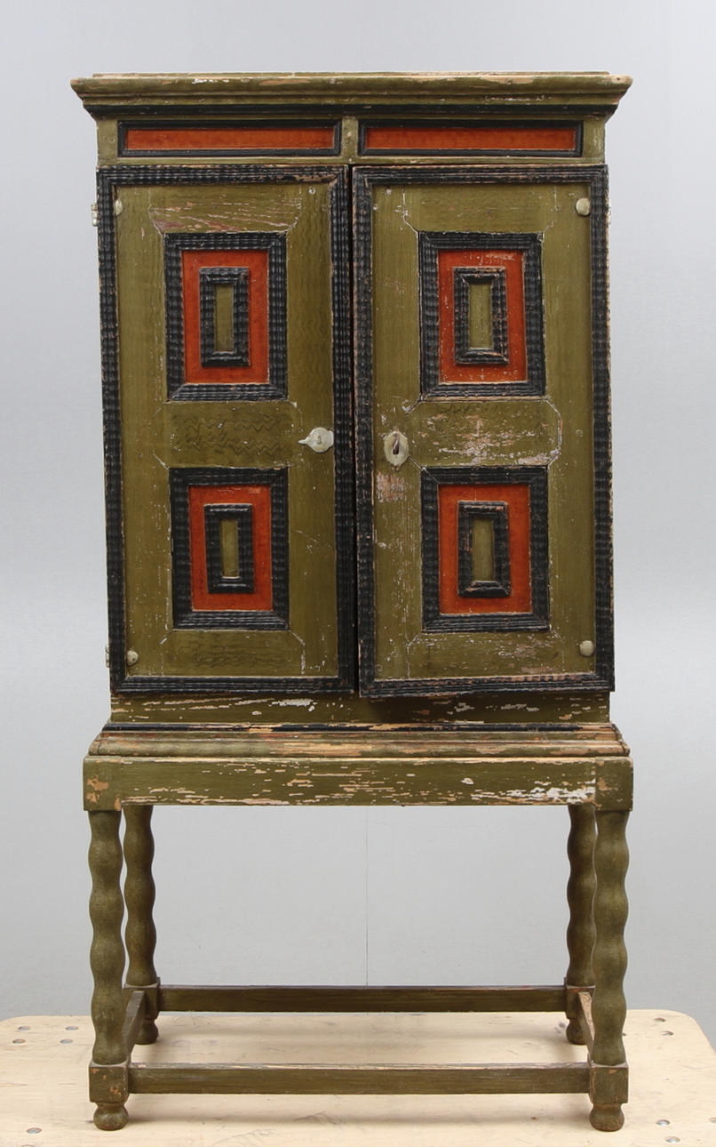 SKÅP, allmoge, 1800-tal.