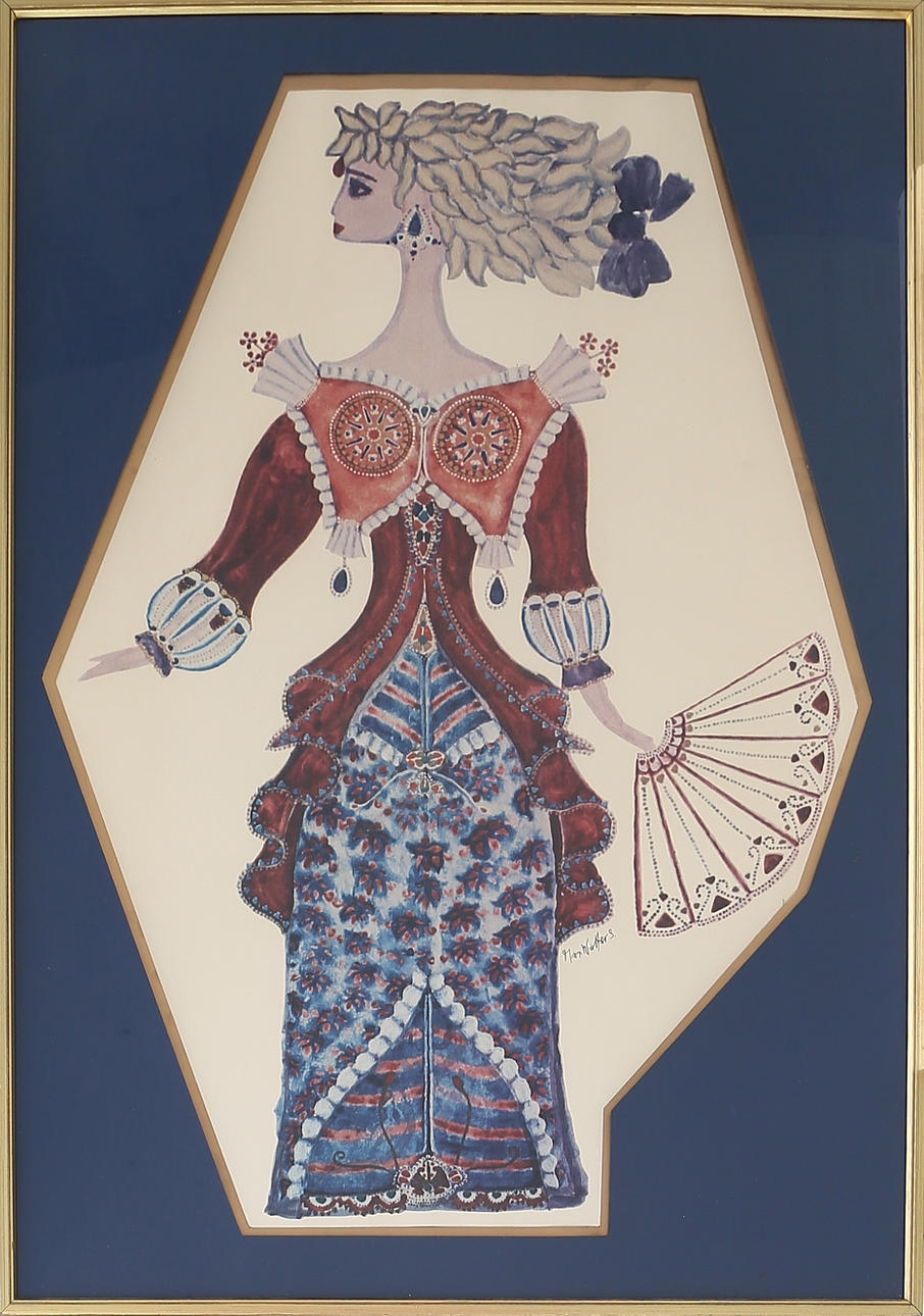 MAX WALTER SVANBERG. Tryck/plansch.