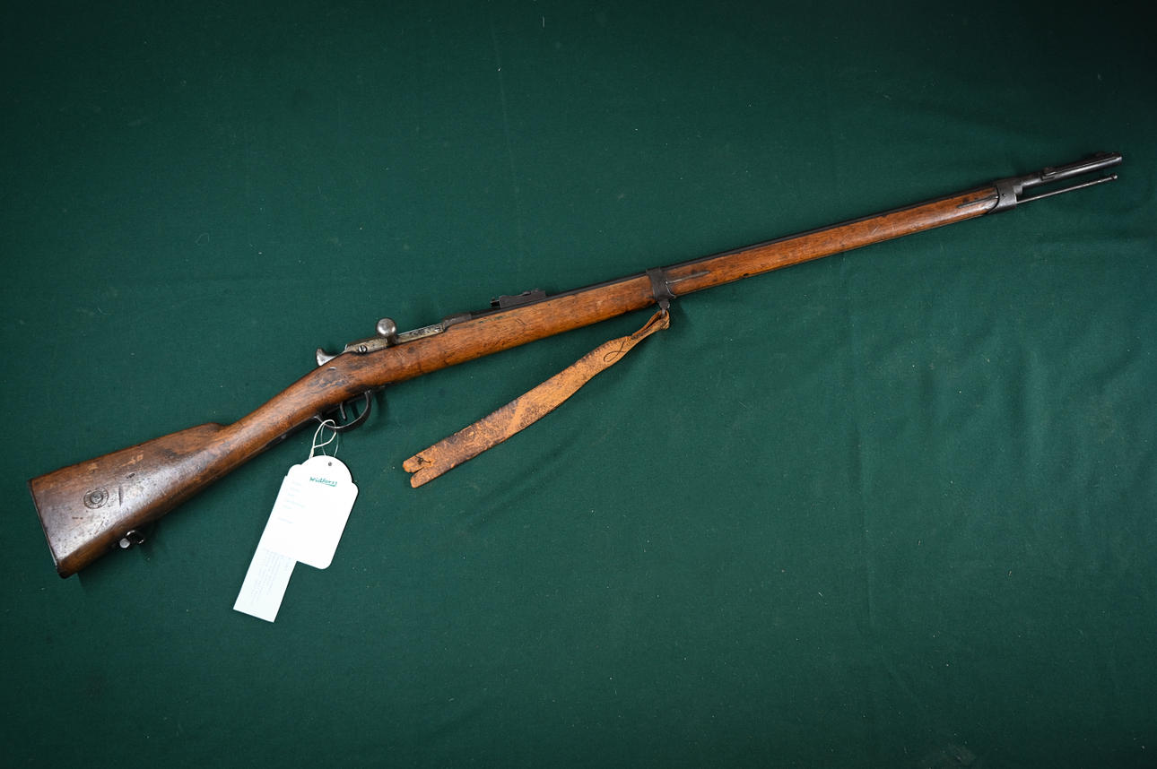 MANUFACTURE IMPÉRIALE DE MUTZIG. "Chassepot"-Gewehr M/1866.
