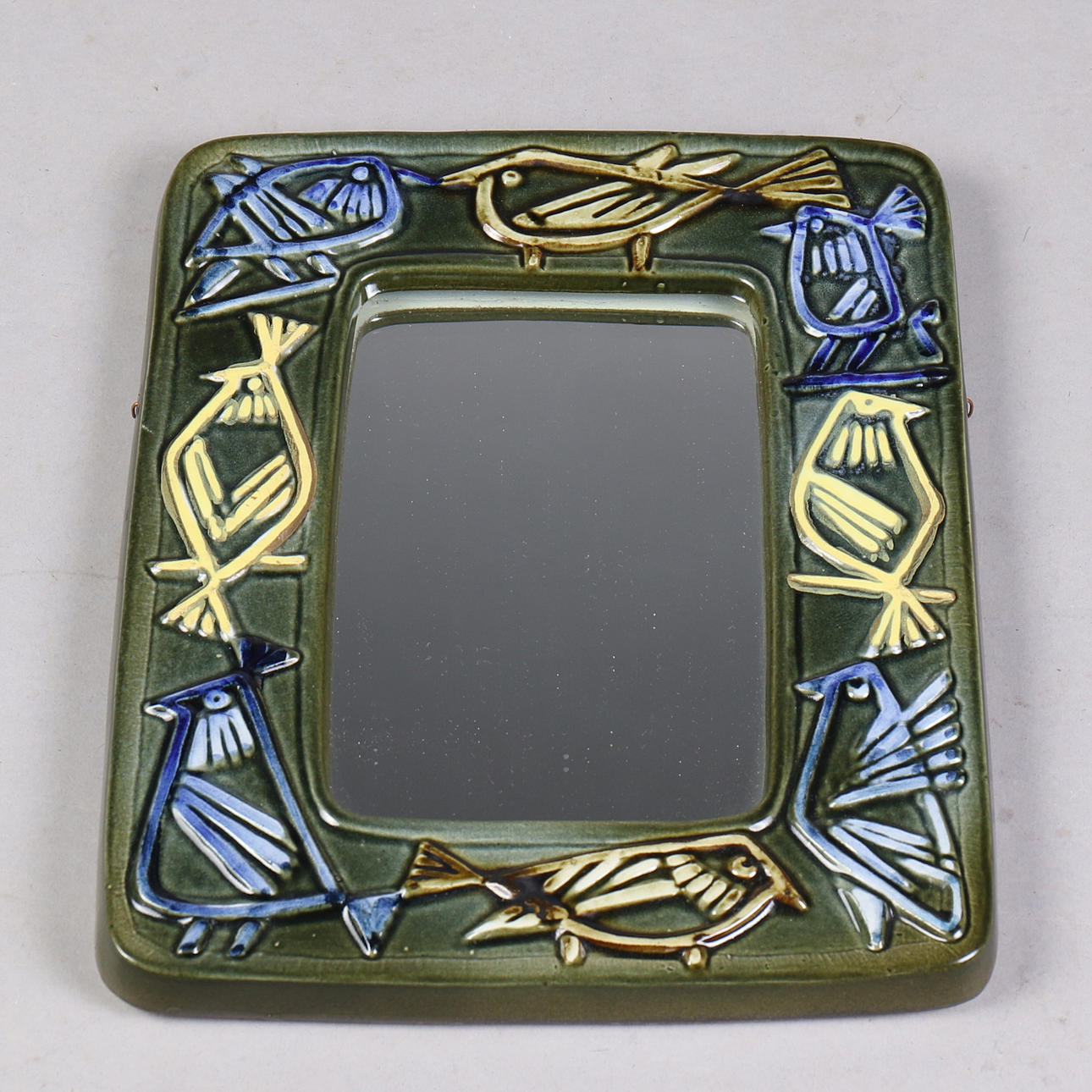 LISA LARSON. SPEJL, stentøj, Gustavsberg.