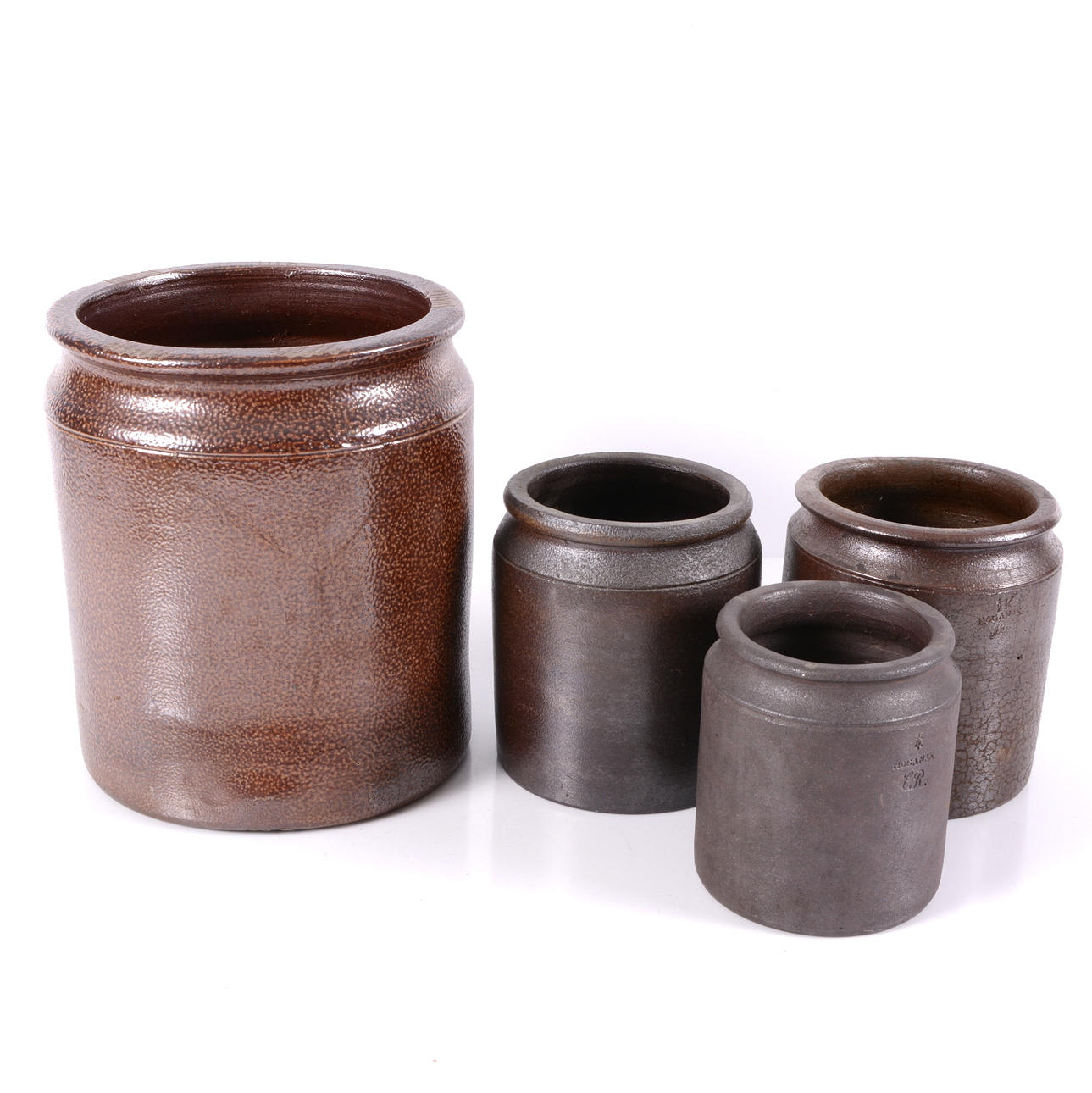 BURKAR, saltglaserade, Höganäs.