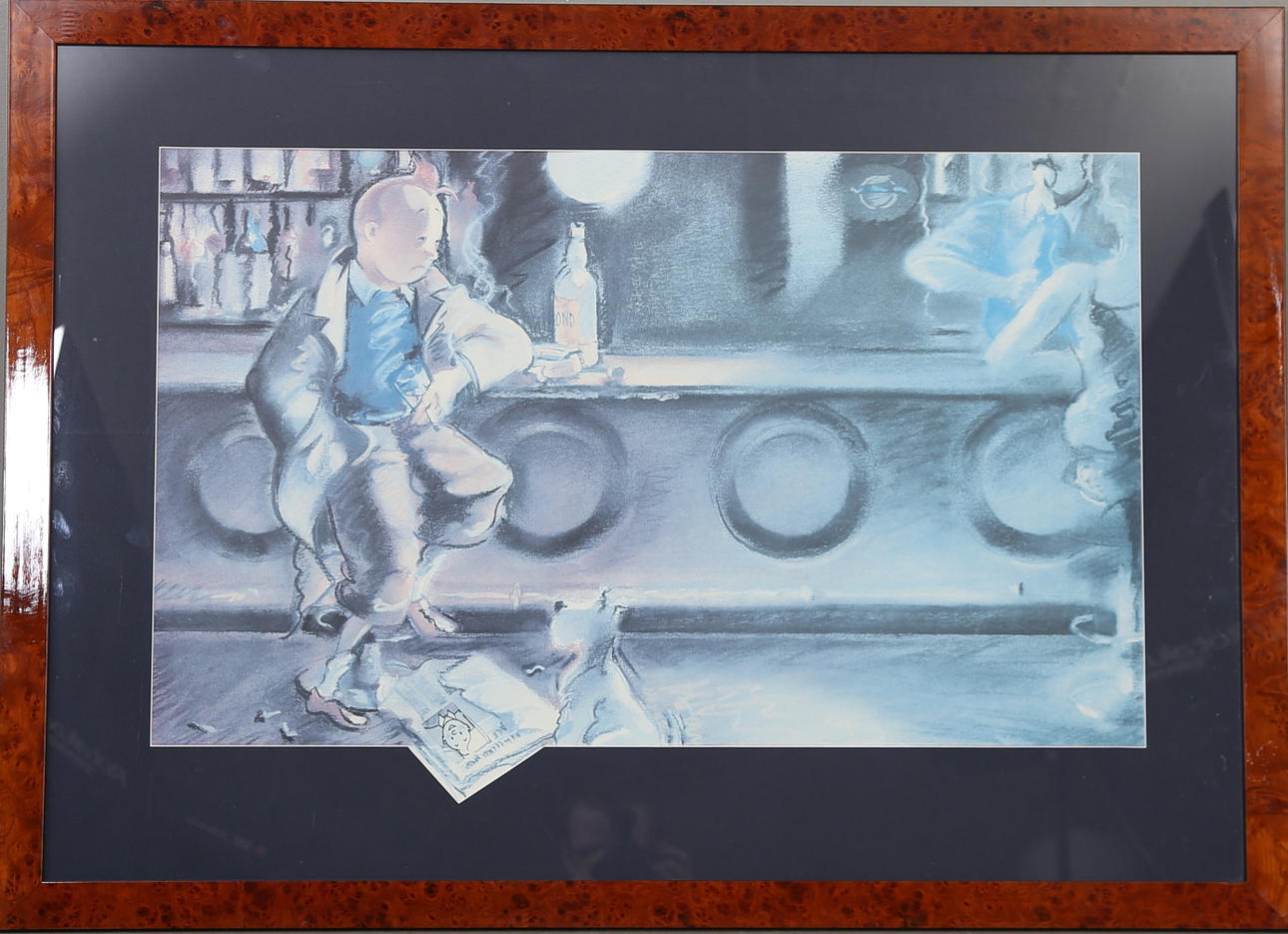 PRINT, "Tintin F. Miro", after Esteve Fort.