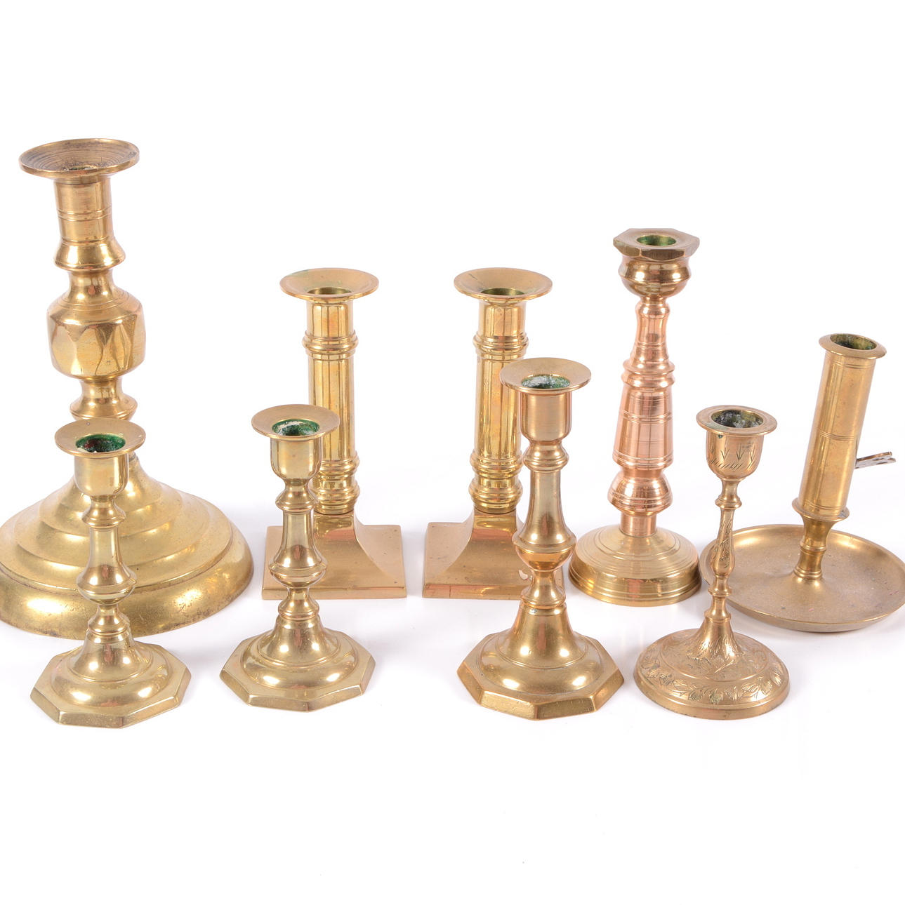 LJUSSTAKAR, 8 st, 1900-tal.