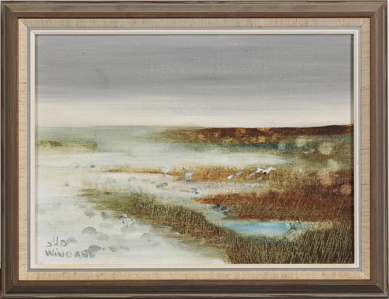 STEFAN WINDAHL. Olja på duk, signerad.