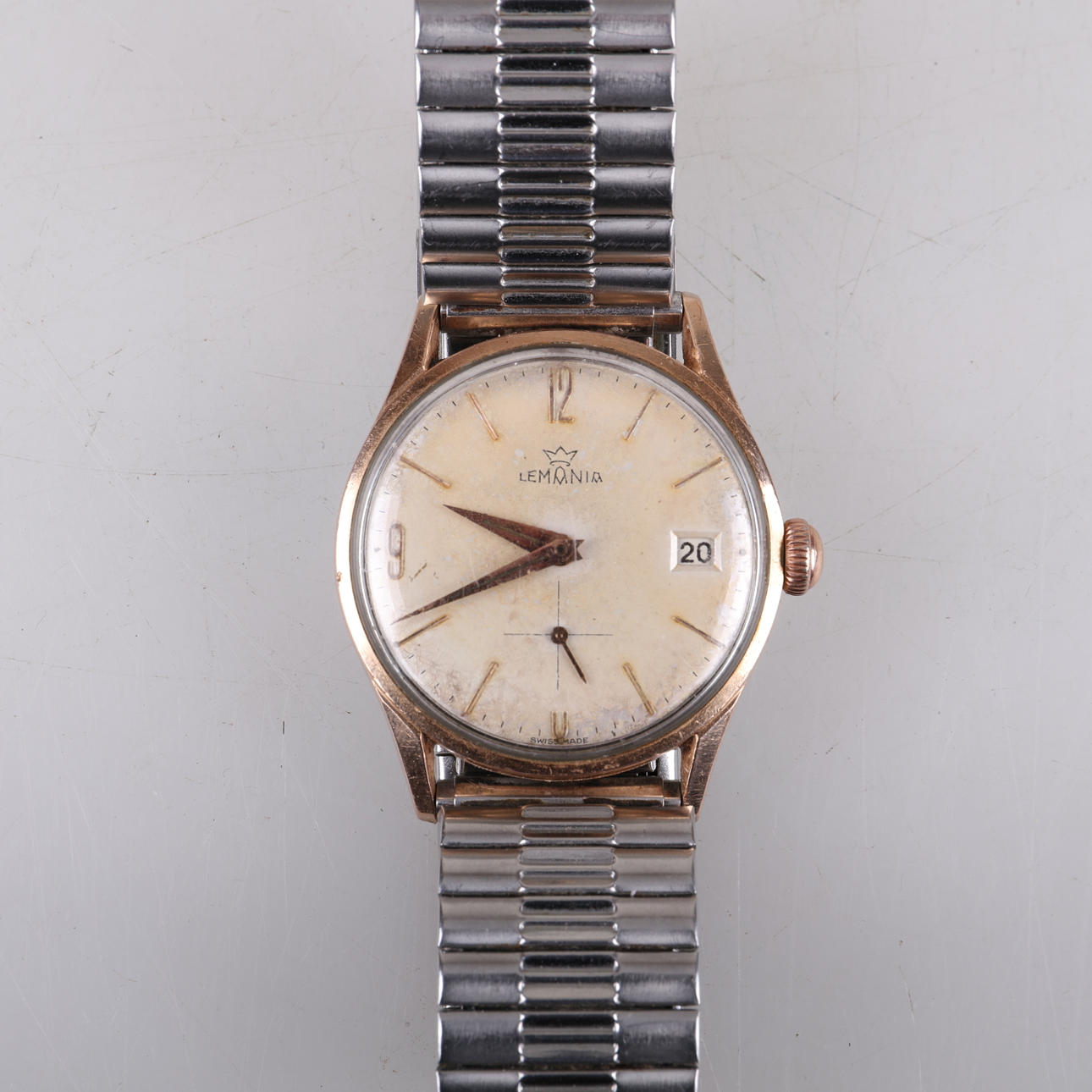 WRIST WATCH, Lemania 1960s.