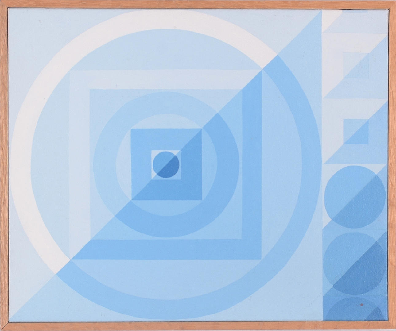 OIDENTIFIERAD KONSTNÄR. Olja på duk.