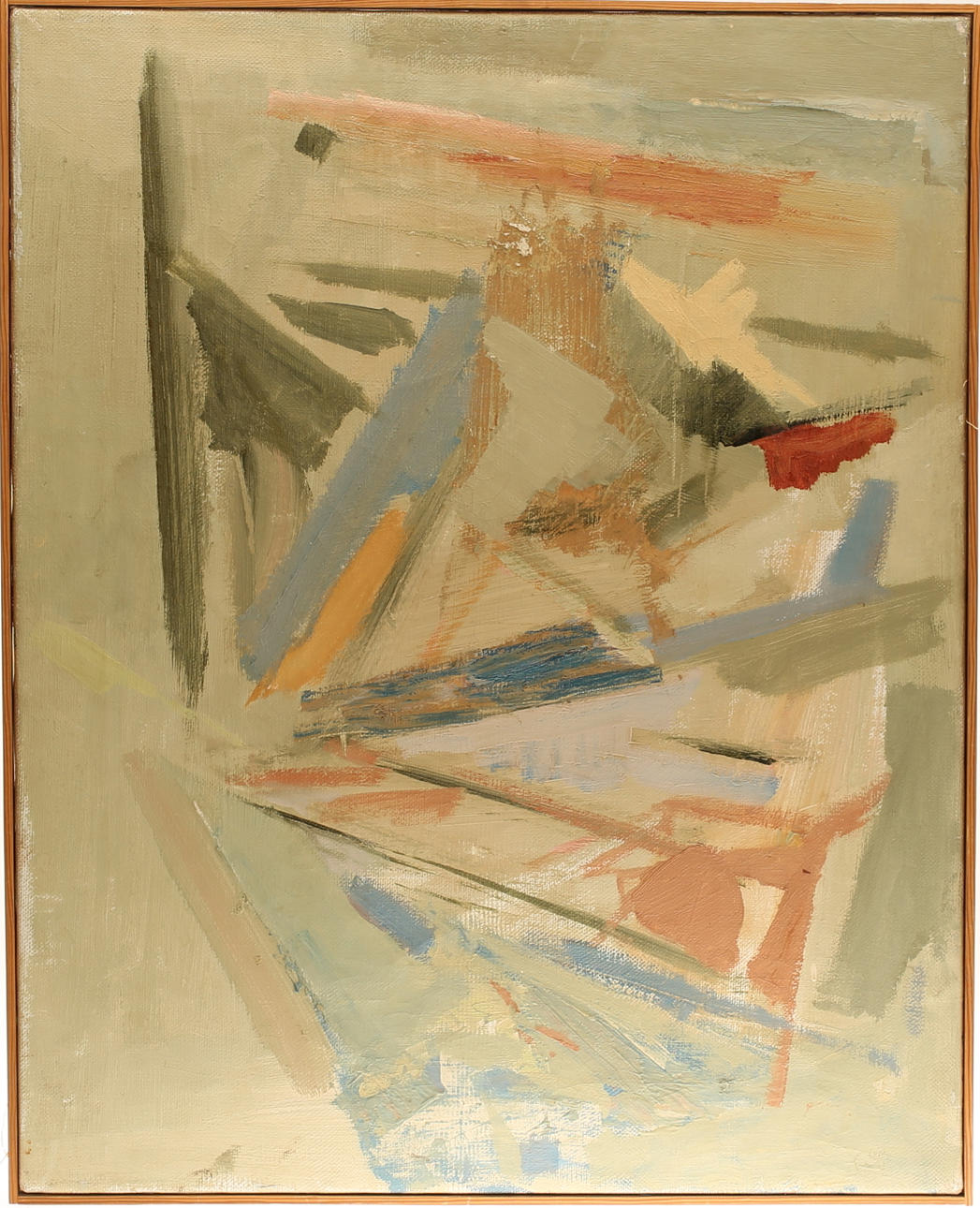 OLLE CARLSTRÖM. Olja på duk.